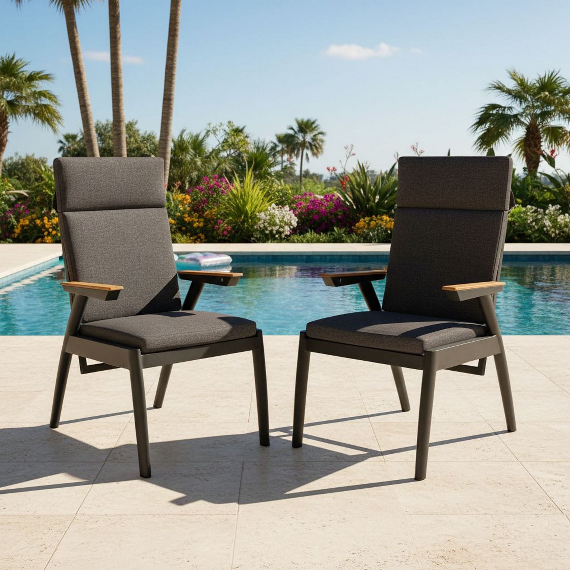 Lesli Living Hochlehner Lesli Living Diningsessel Florence Alu im 2er-Set