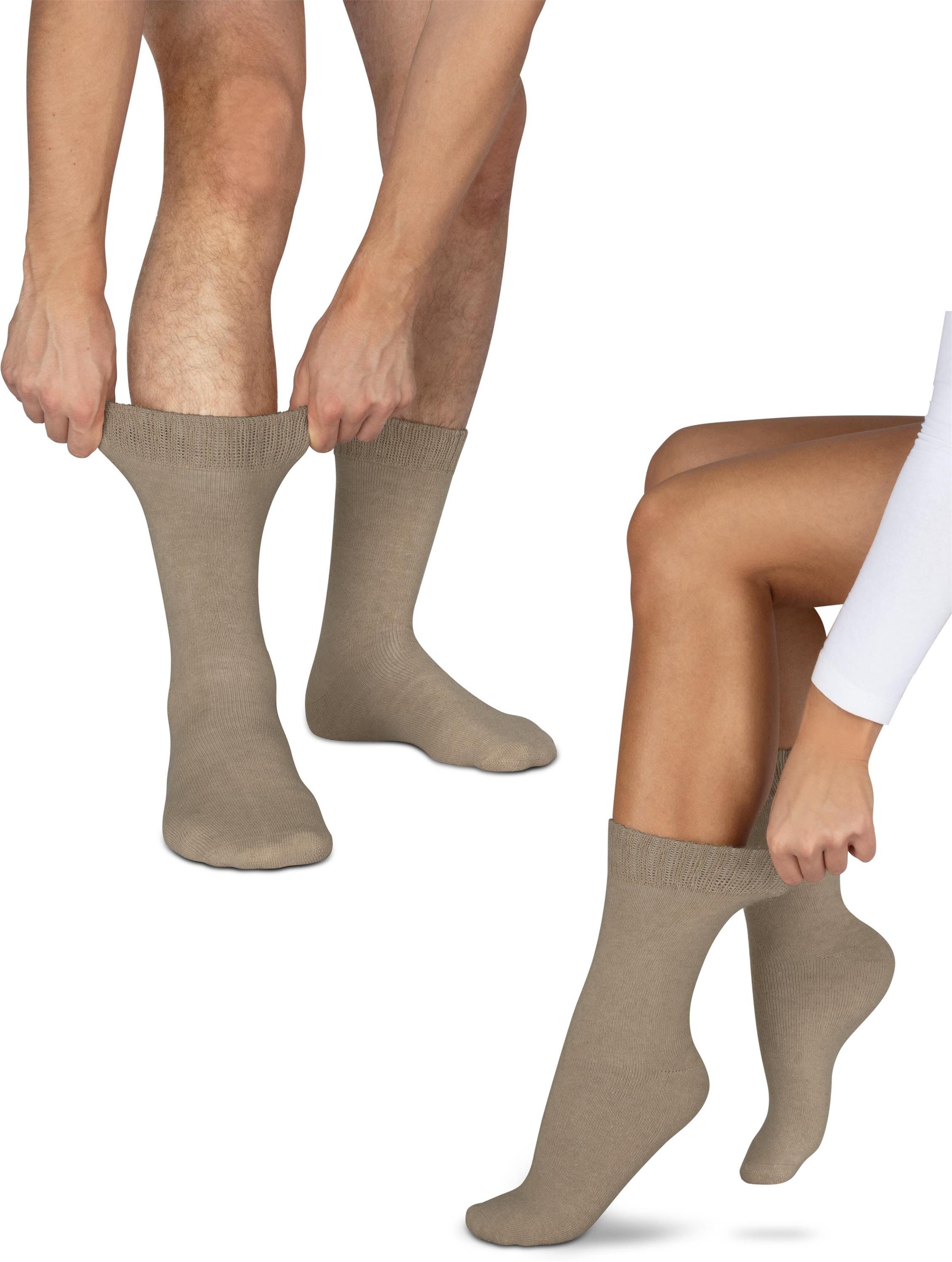 normani Thermosocken 3 Paar Alpaka-Vollplüschsocken (3 Paar) extra weiches Bündchen, extrem warm – Bild 5 von 5