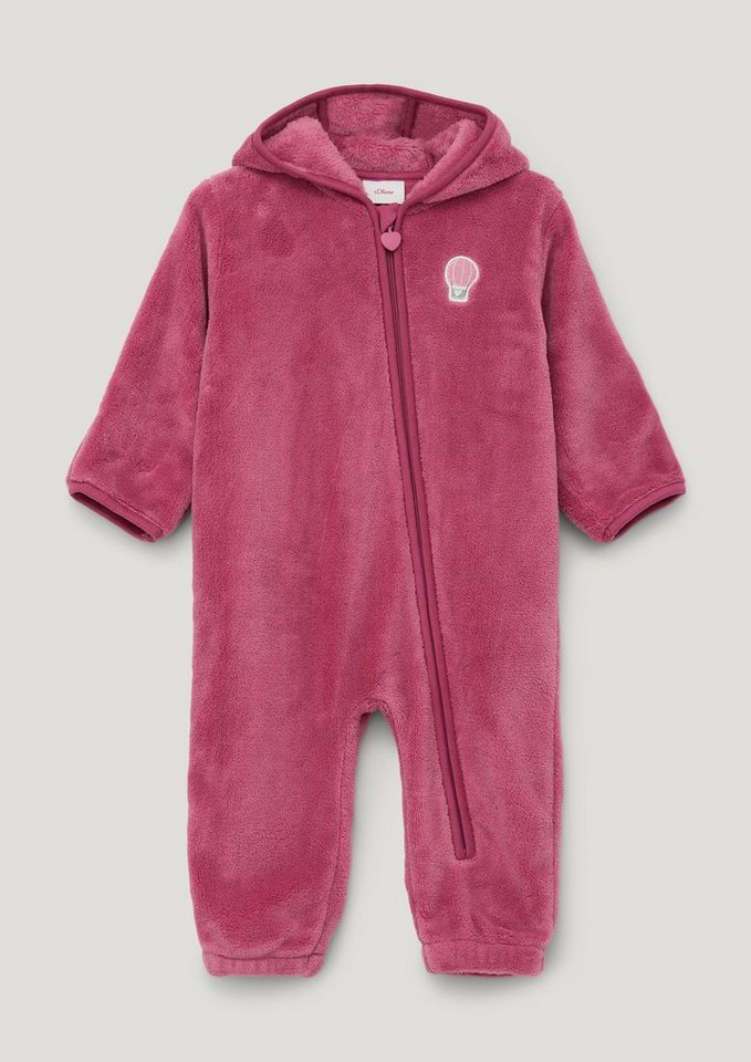 s.Oliver Overall Overall aus Teddy-Plüsch Stickerei, hat einen ...