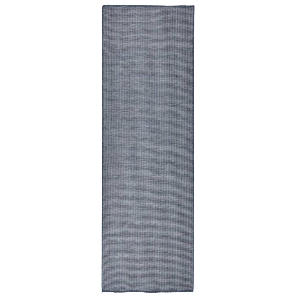 vidaXL Teppich Outdoor-Teppich Flachgewebe 80x250 cm günstig online kaufen