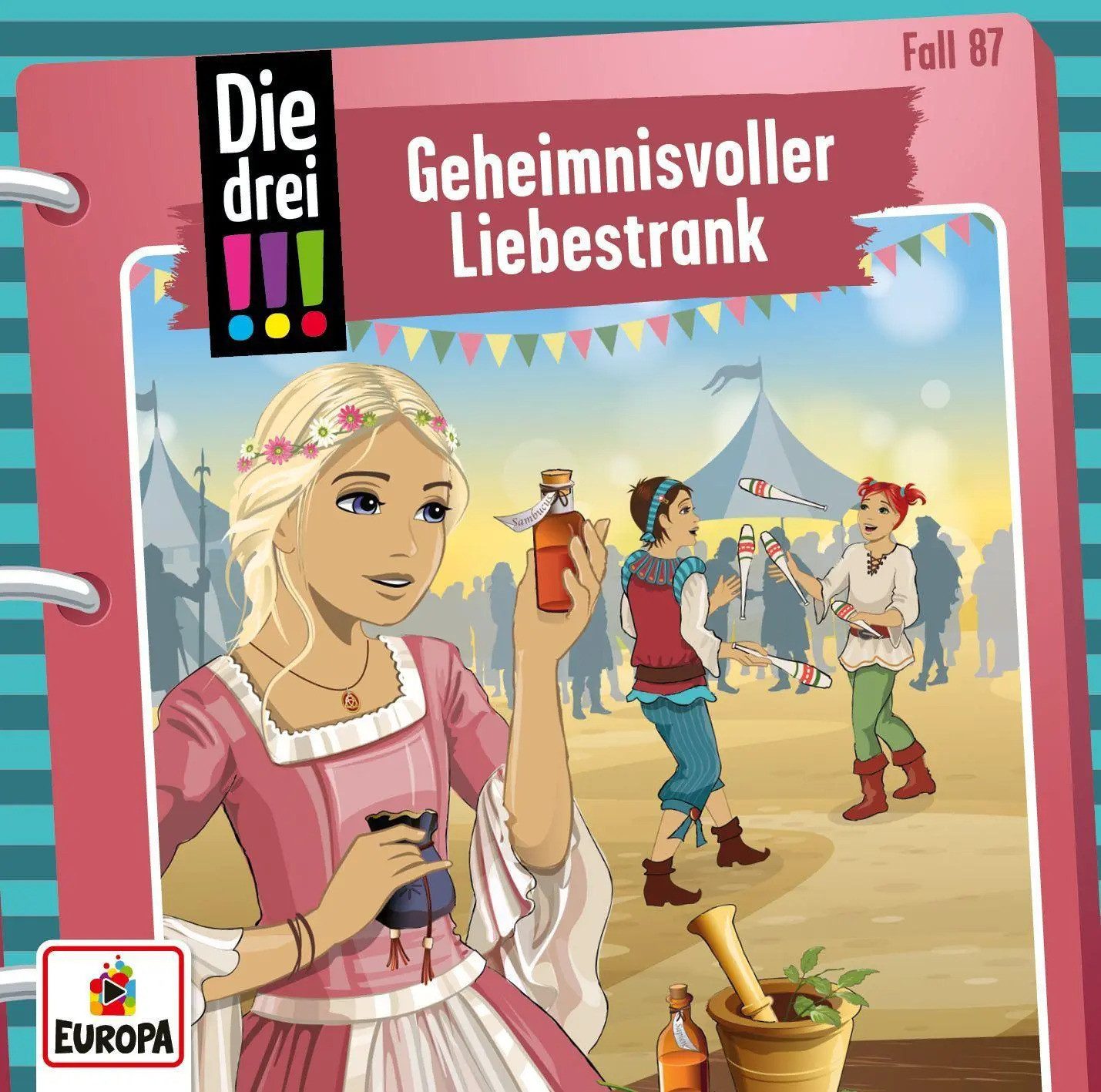 Hörspiel Die drei !!! 87: Geheimnisvoller Liebestrank