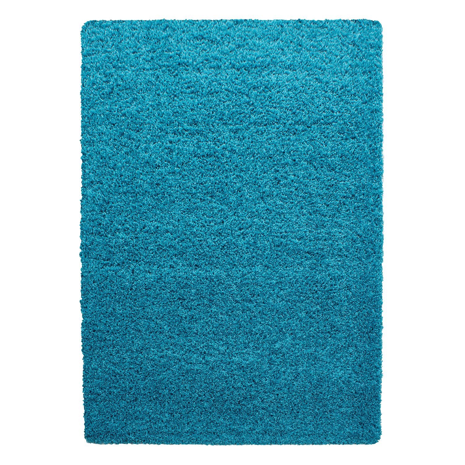 Teppich Boss Teppich Hochflor Teppich Lux Türkis, Läufer, Höhe: 30 mm