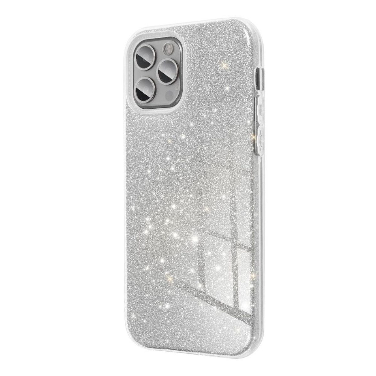 COFI 1453 Handyhülle Shining Glitzer-Hülle für XIAOMI Redmi Note 15 Pro 4G Silber Case 6,77 Zoll, Schimmernde Glitzeroberfläche mit auffälligem Effekt