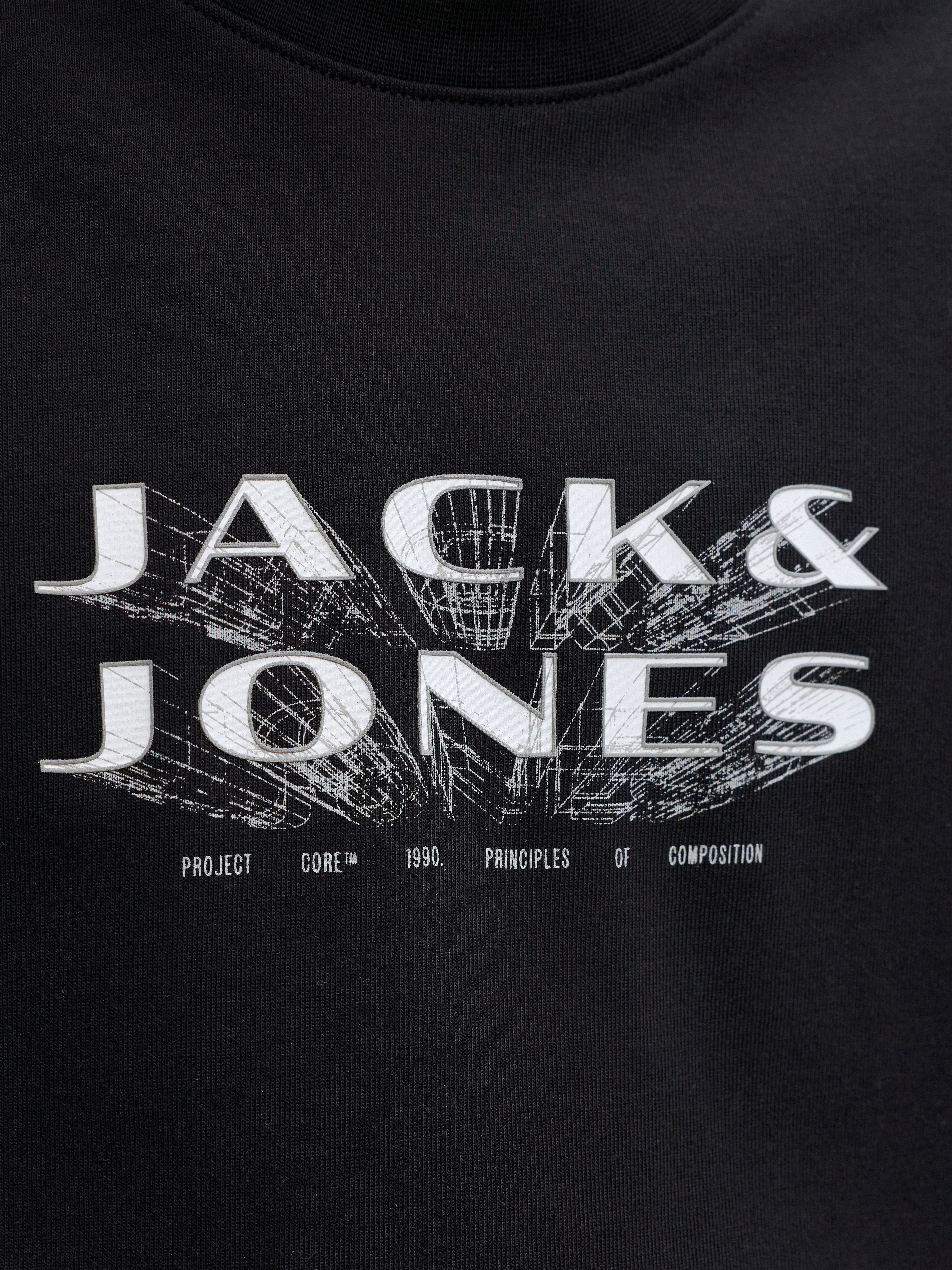 Jack & Jones Junior T-Shirt JCOFUSION JJ BRANDING TEE SS CN JNR – Bild 3 von 5