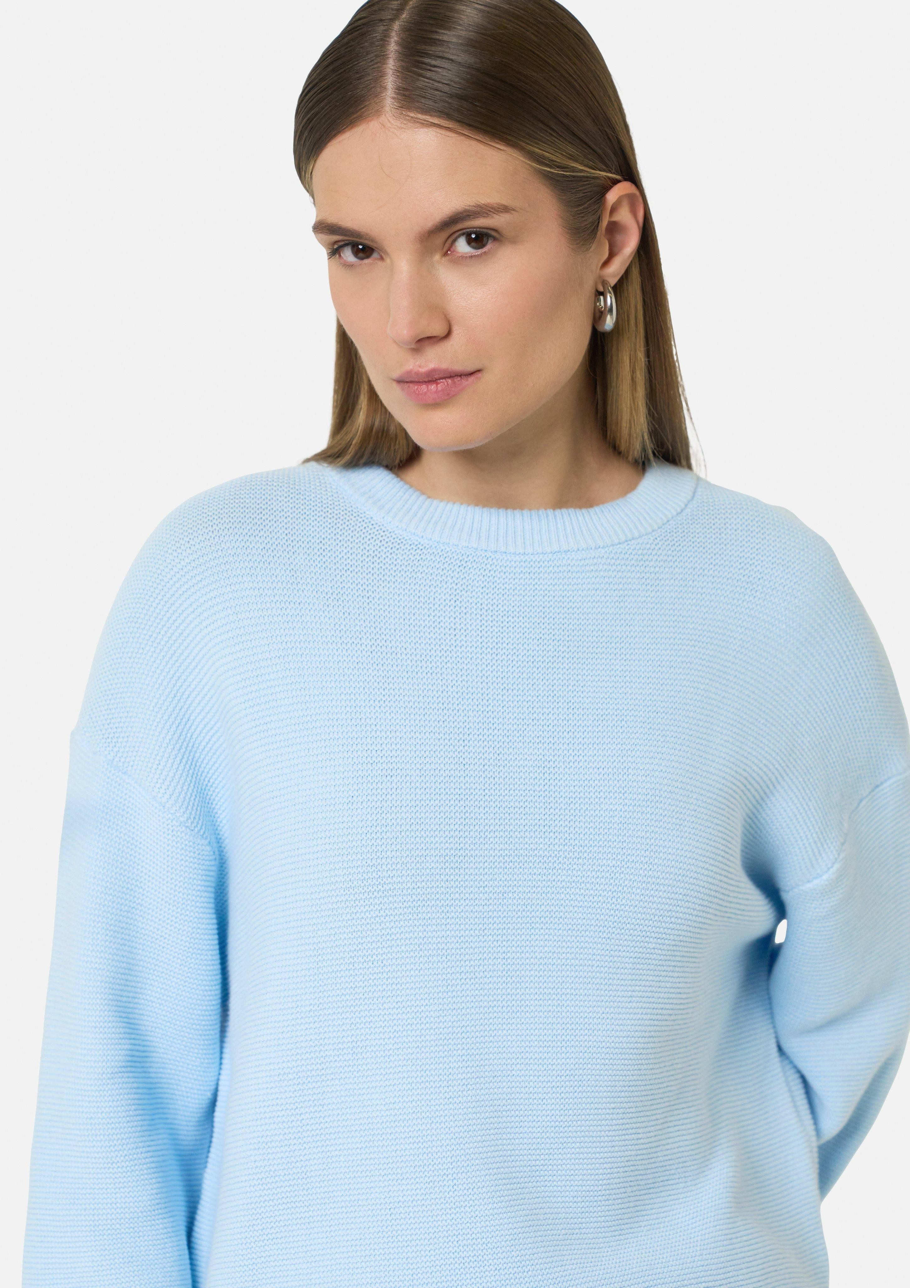 comma casual identity 3/4 Arm-Pullover Relaxed-Fit-Pullover günstig online kaufen