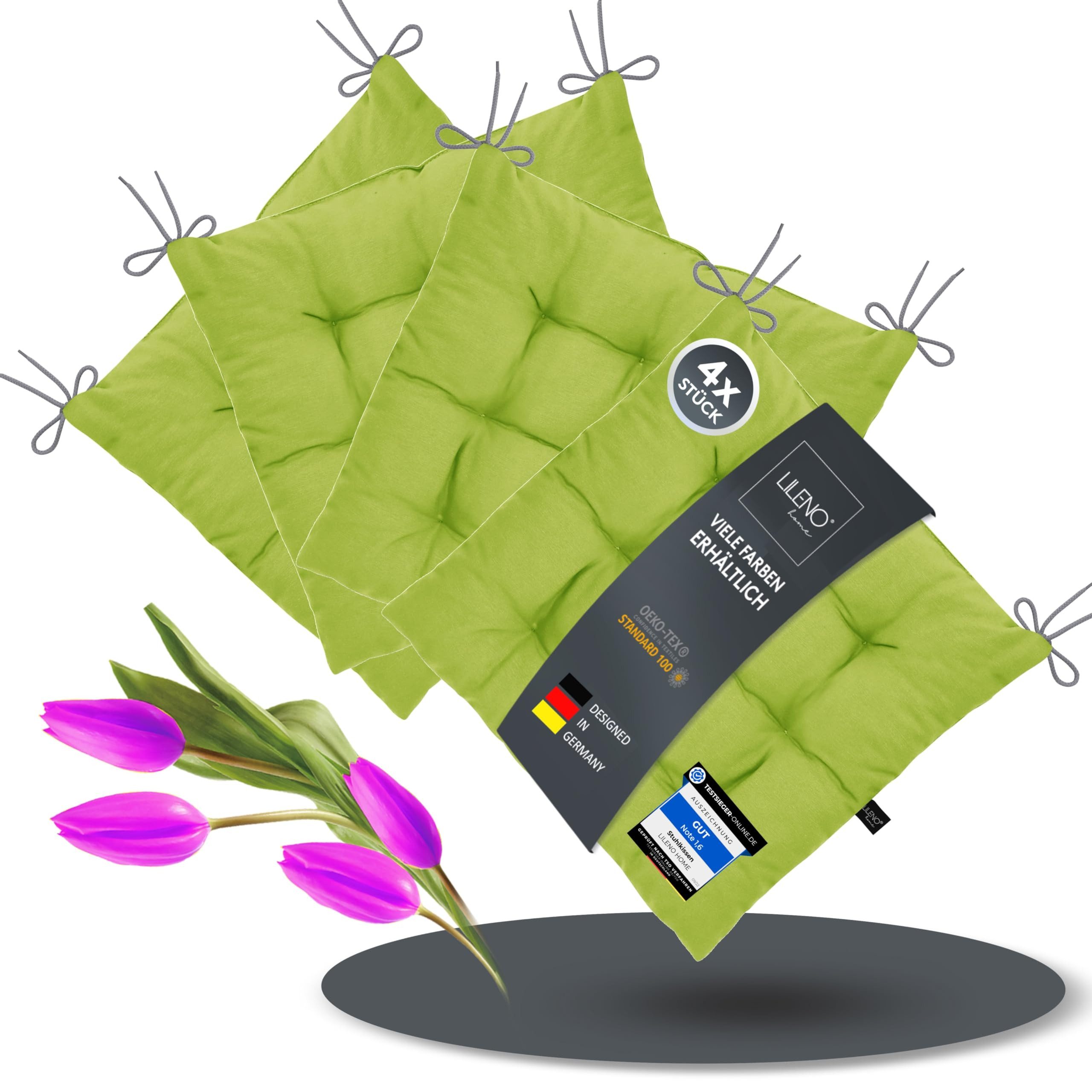 LILENO HOME Stuhlkissen Sitzkissen für Gartenstuhl, günstig online kaufen