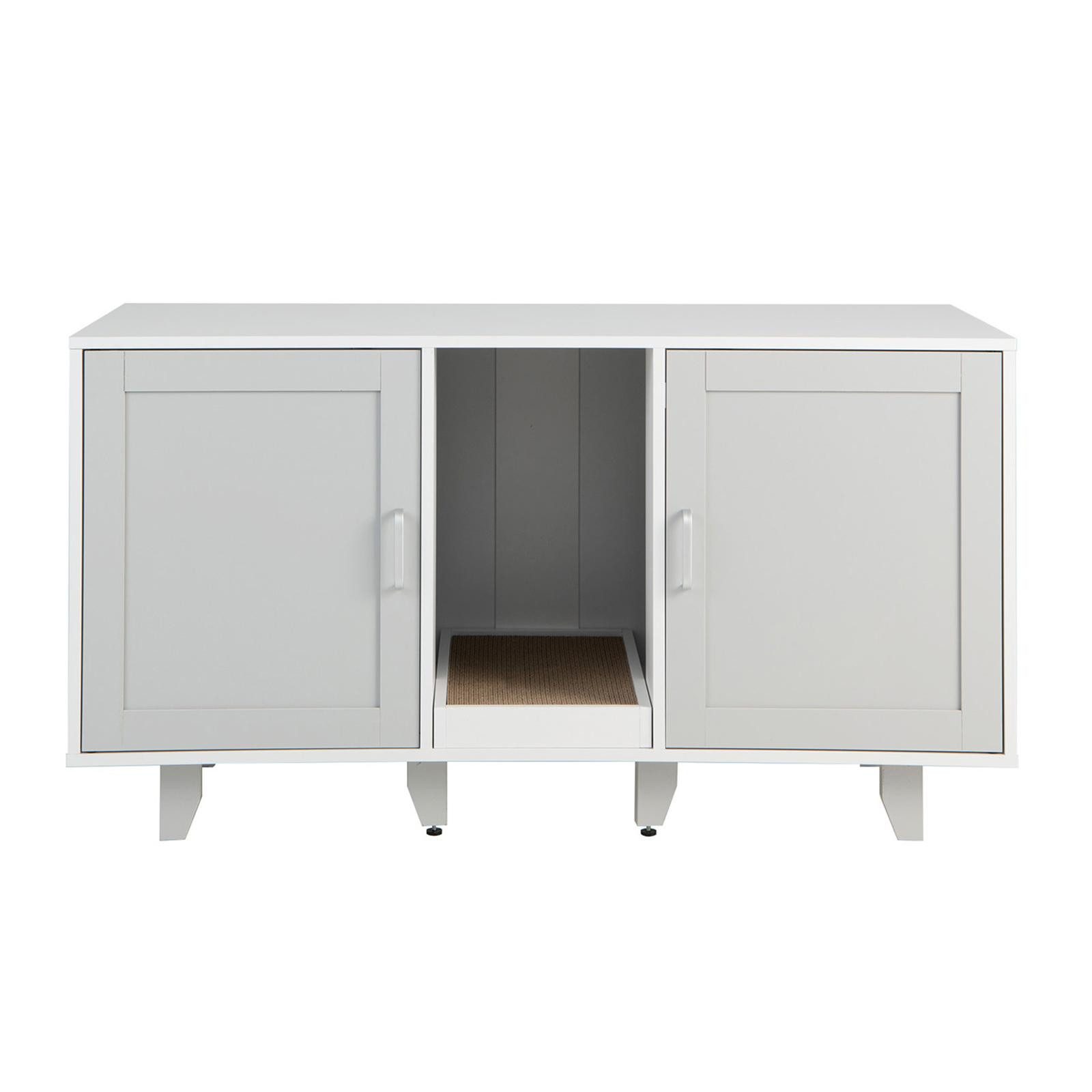 KOMFOTTEU Tierhaus 3 in 1 Katzenschrank, günstig online kaufen