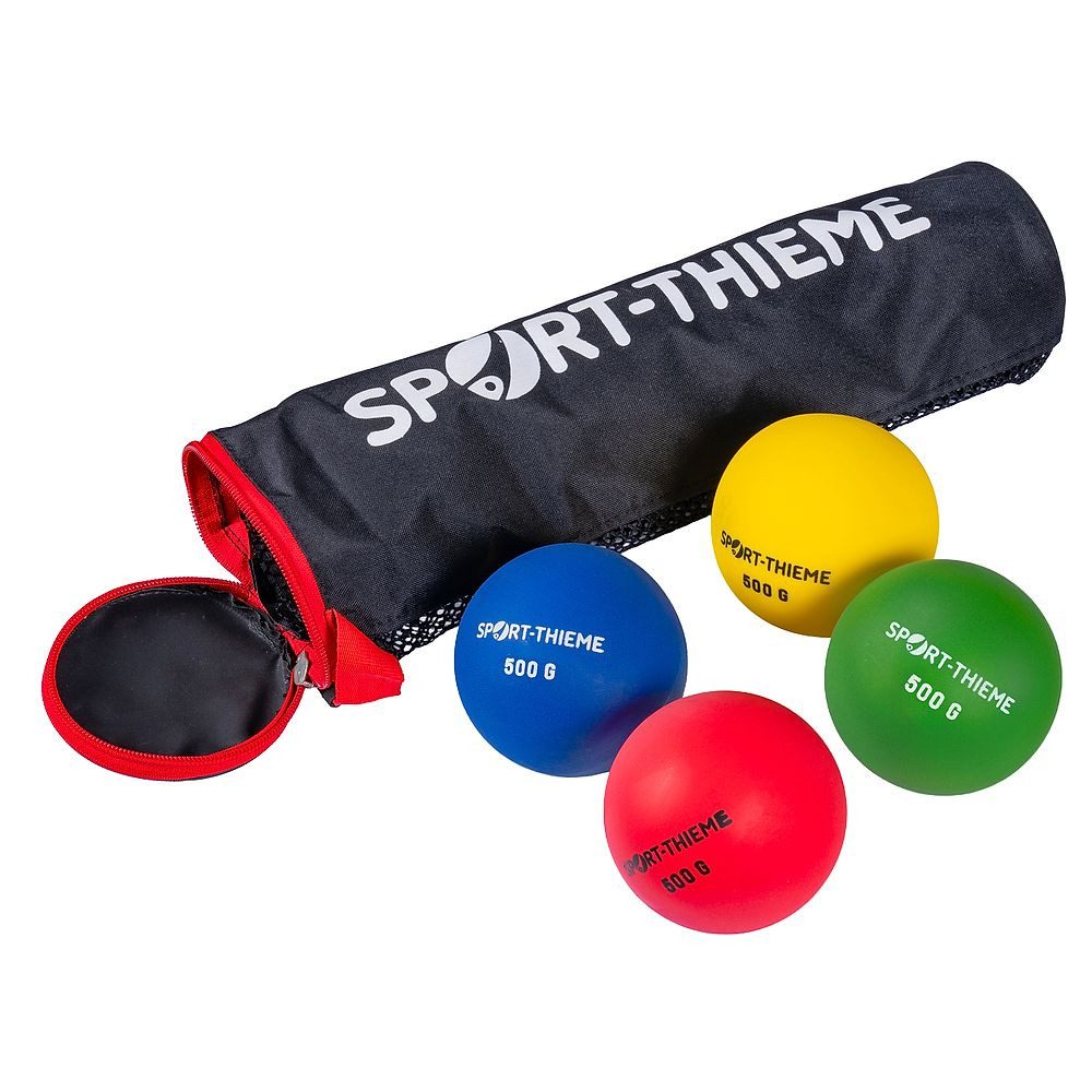 Sport-Thieme Stoßkugel Übungsstoßkugel-Set KidsAthletics, Speziell für Kinder und Anfänger:innen geeignet