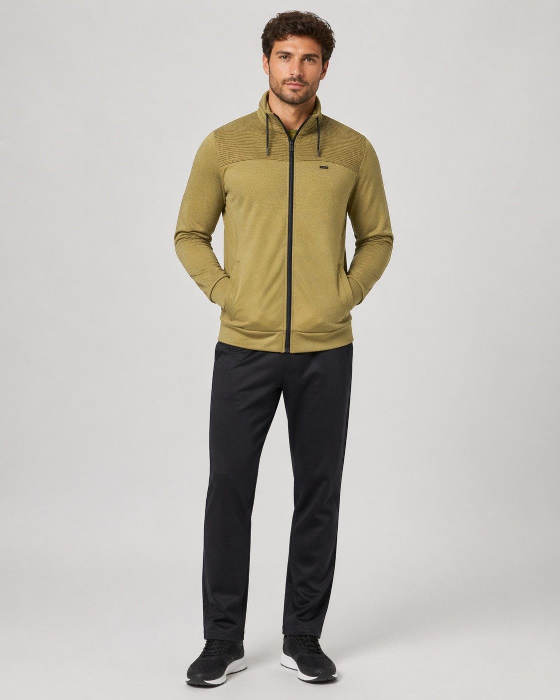 LPO Funktionsjacke Sean Trainingsanzug II Stehkragen, Frontreissverschluss, Reissverschluss-Taschen