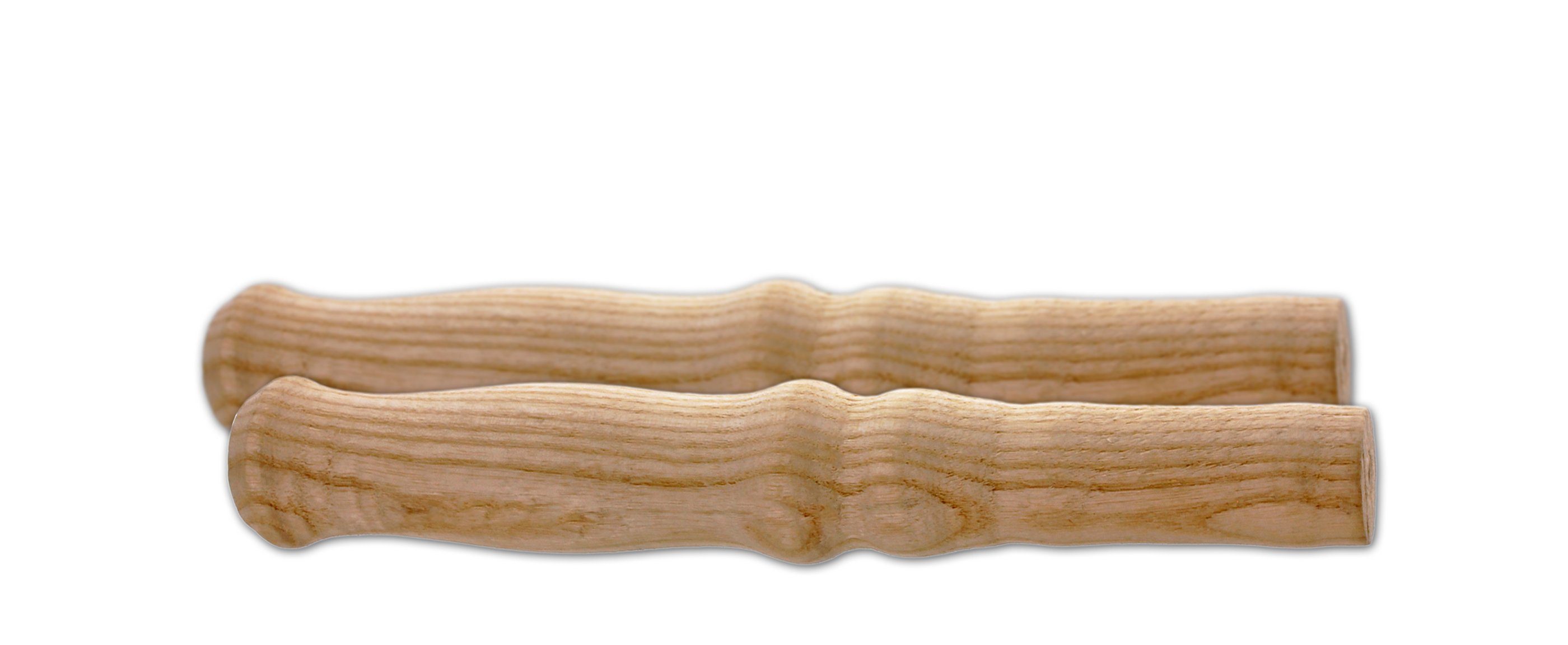 BigDean Stangengriff 2 XXL Holzgriffe für Schiebkarre/Schubkarre ca. 23,5 cm lang (2-St)