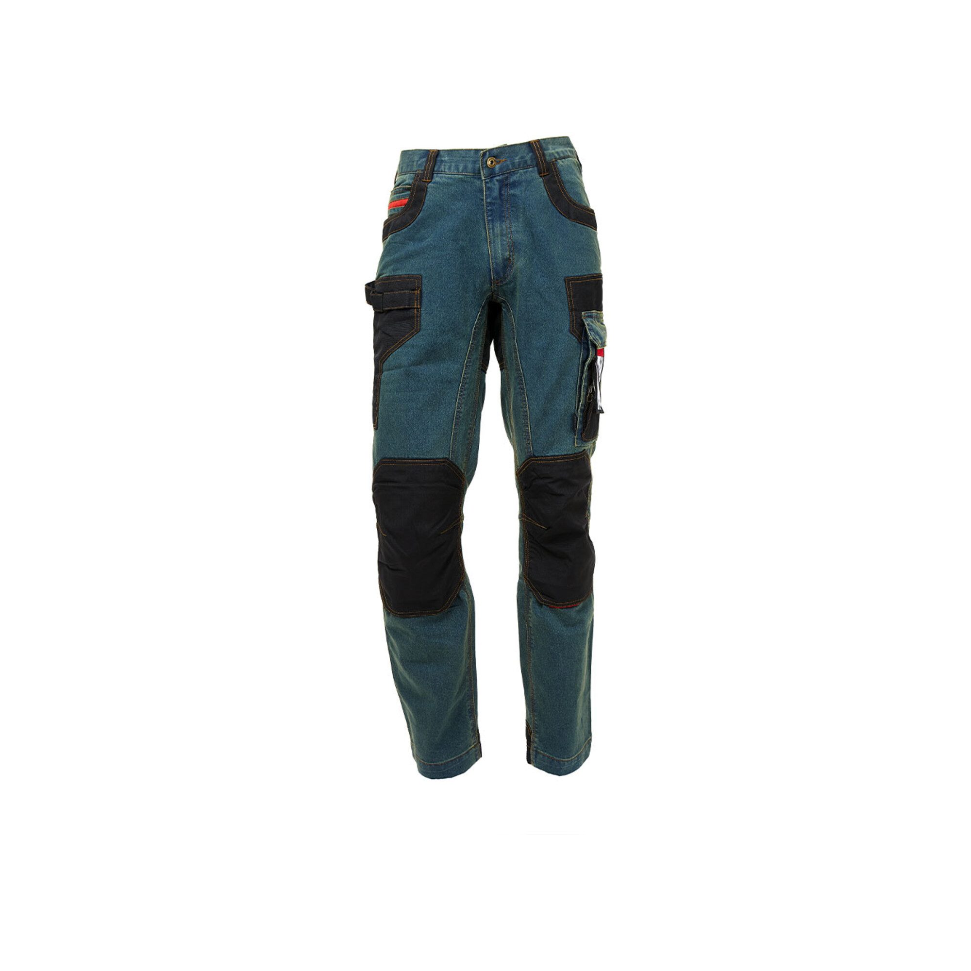 U-Power 3/4-Hose Jeans Exciting Platinum Gr.54 rust jeans U.POWER