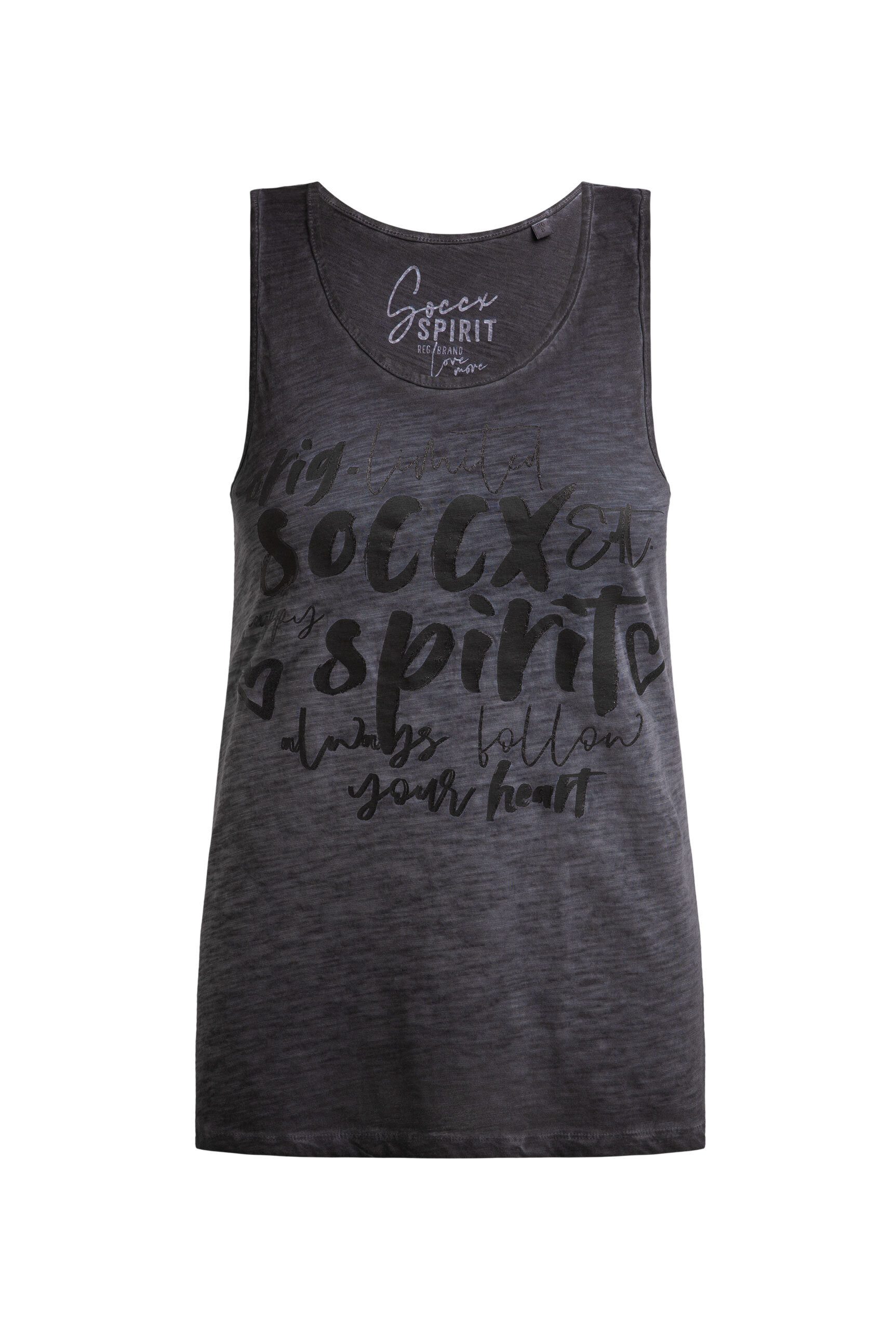 SOCCX Tanktop aus Baumwolle