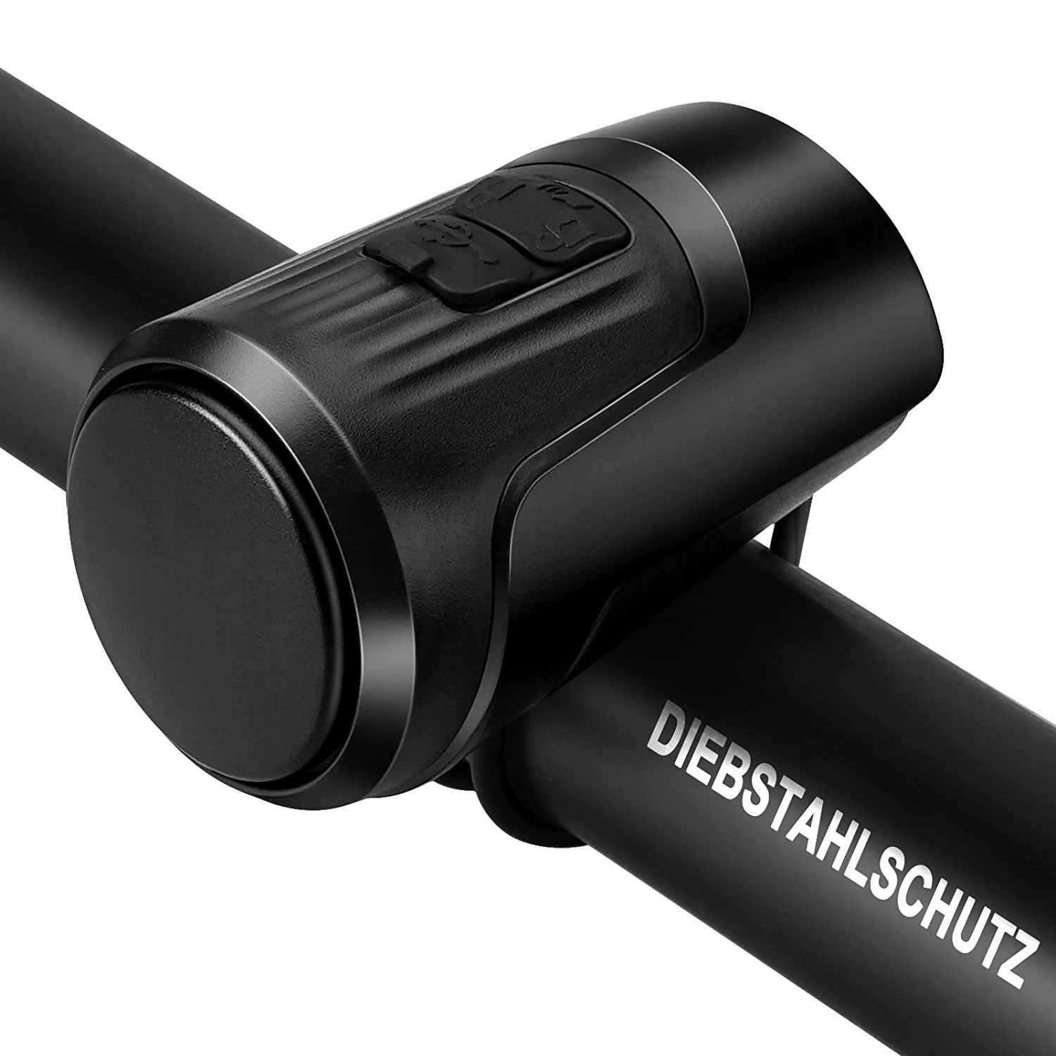 Fahrradklingel Elektrisch Fahrradklingel, Anti-Diebstahl-Alarm, Fahrradhupe 120 dB