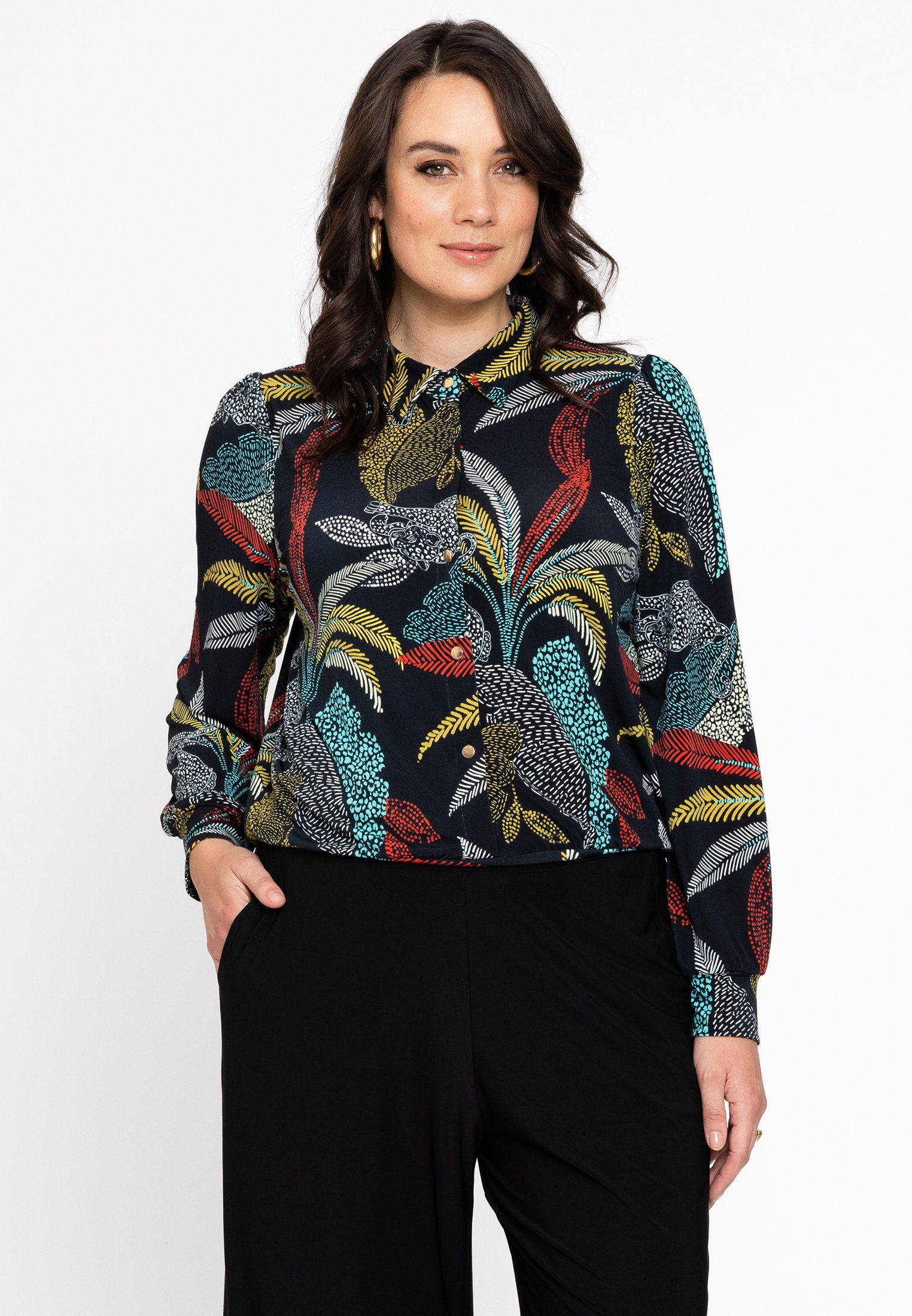 Blusentop Damen Bluse Große Größen