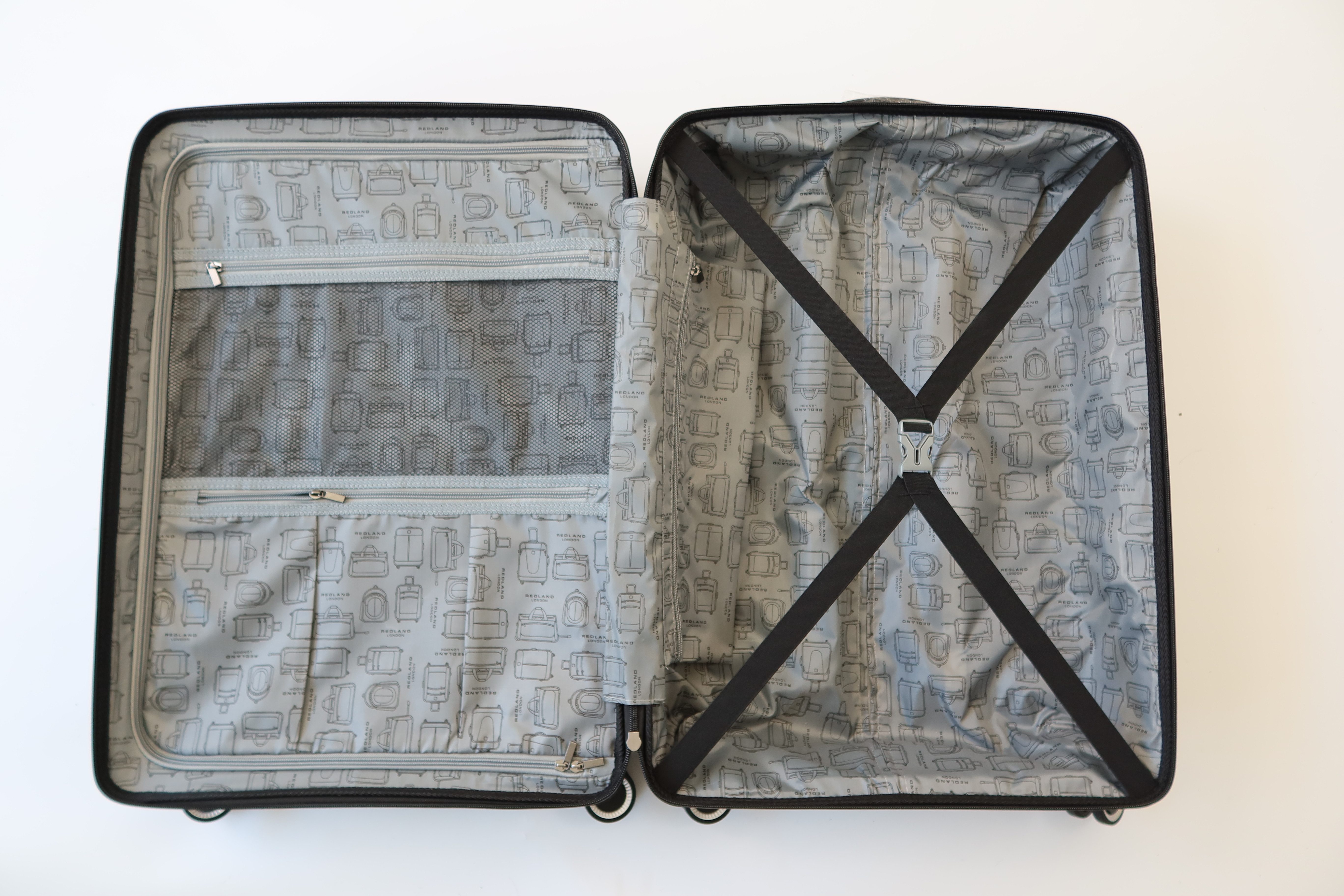 Super Solu Hartschalen-Trolley 28 Zoll / 76cm Hartschalenkoffer aus PP-Kunststoff, Reisekoffer, 4 Rollen