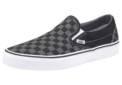 Vans Checkerboard Classic Slip-On Slip-On Sneaker aus textilem Canvas-Material