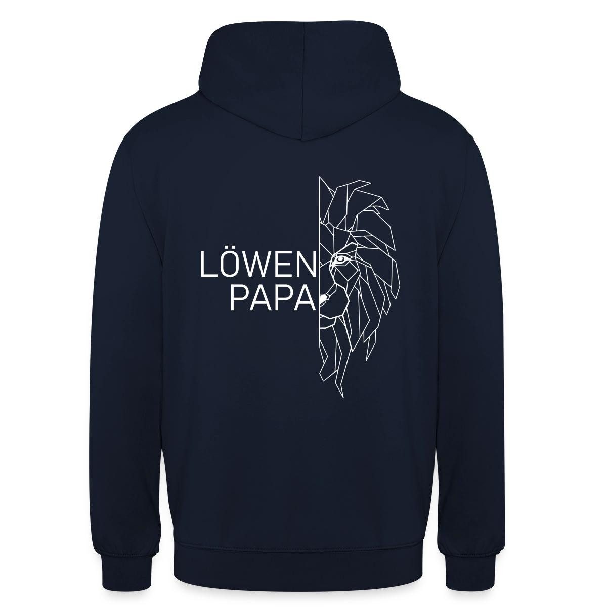 Spreadshirt Hoodie Löwen Papa - Vater - Zum Geburtstag/Vatertag Unisex Hoodie (1-tlg)