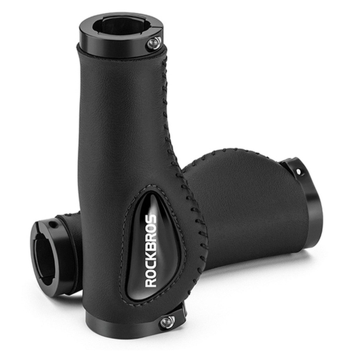 ROCKBROS Fahrradklingel Rockbros 40720001001 Fahrradgriffe Leder