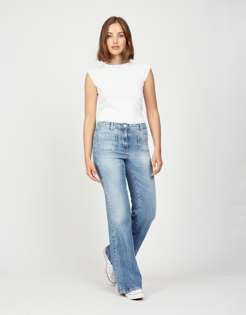 GANG Chinos 94JESSI FLARED eternal wash