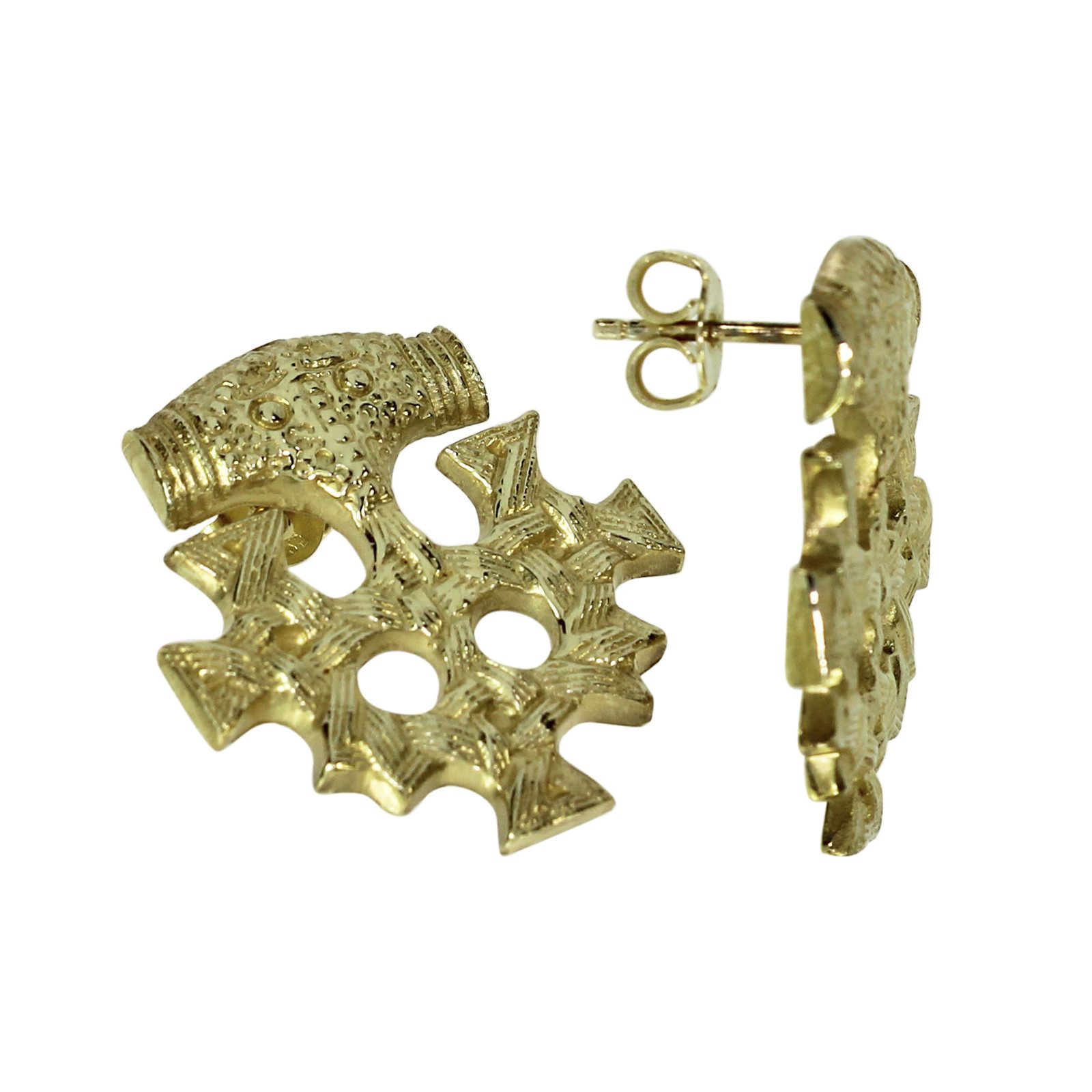 Paar Ohrstecker Ostsee-Schmuck Ohrstecker Hiddensee 25 x 23 mm