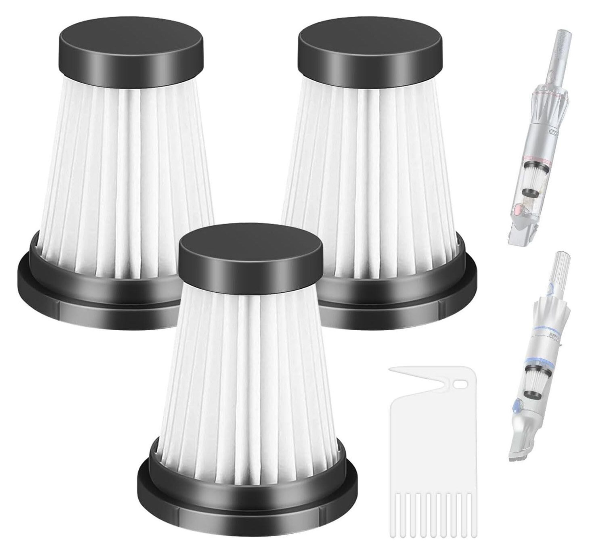 FELIXLEO Staubsaugerzubehörtasche HEPA Filter für MOOSOO K12 K13 kabelloser Sauger (1-tlg)