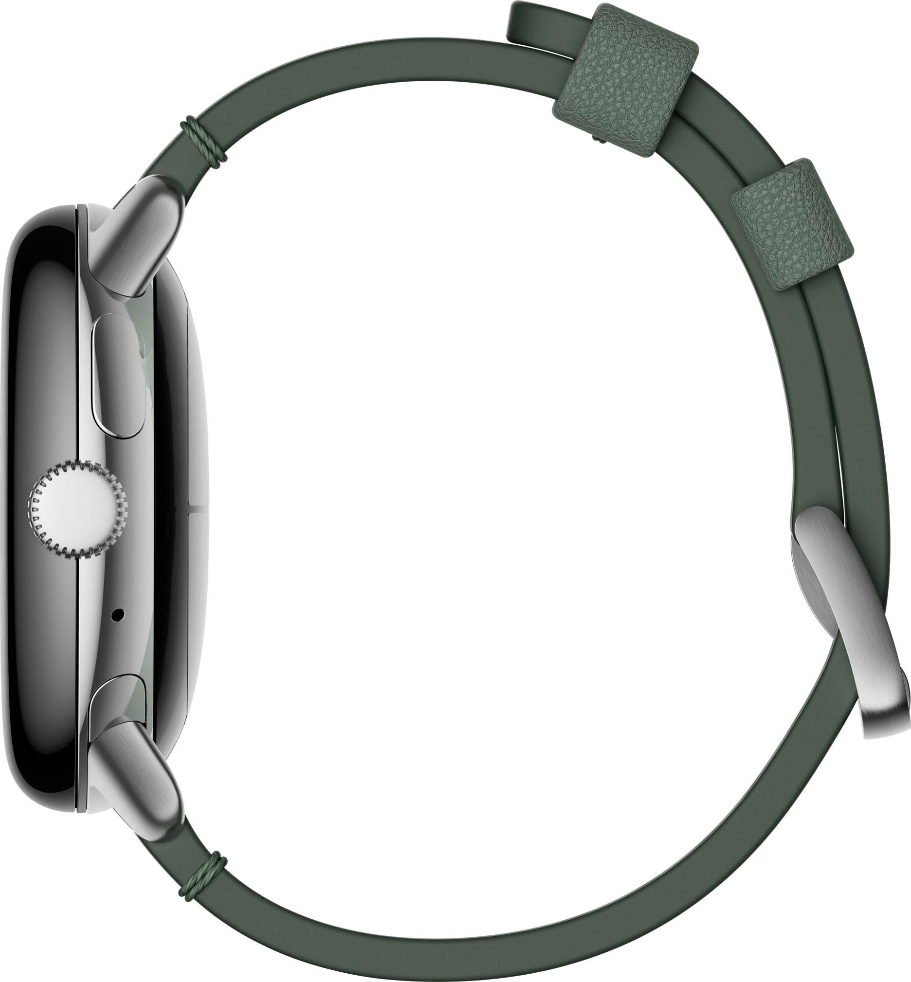 Google Smartwatch-Armband Pixel Watch Band Size Leather, Large Ivycraft