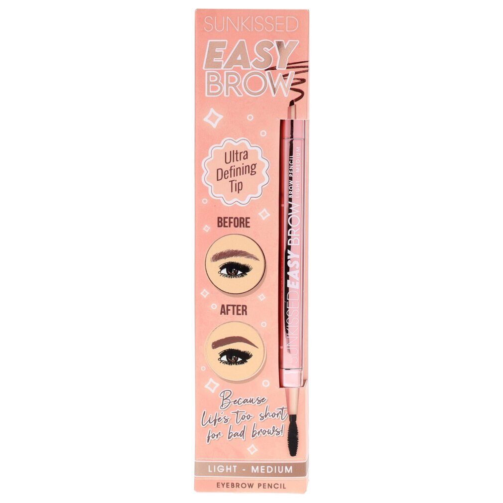 SUNKISSED Augenbrauen-Stift Easy Brow Eyebrow Pencil 0.1g - Light/Medium