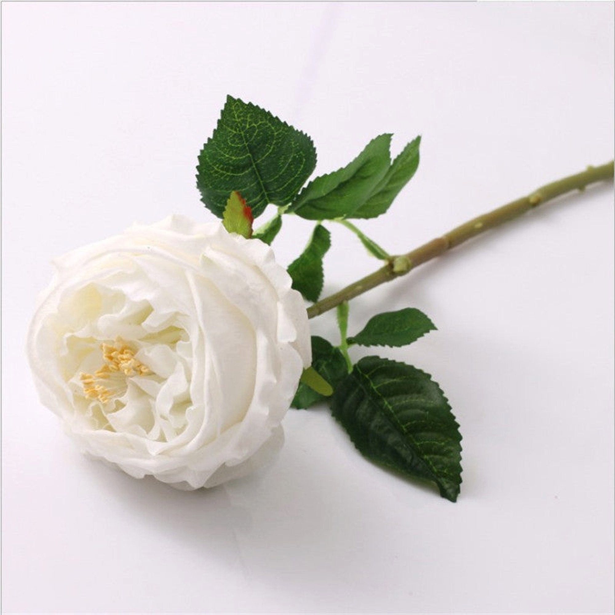 Kunstpflanze 4 künstliche Blumen, hochwertige Rosen, Wohnzimmertischdekorationen, YRIIOMO, künstliche Blumen, dekorative Blumen