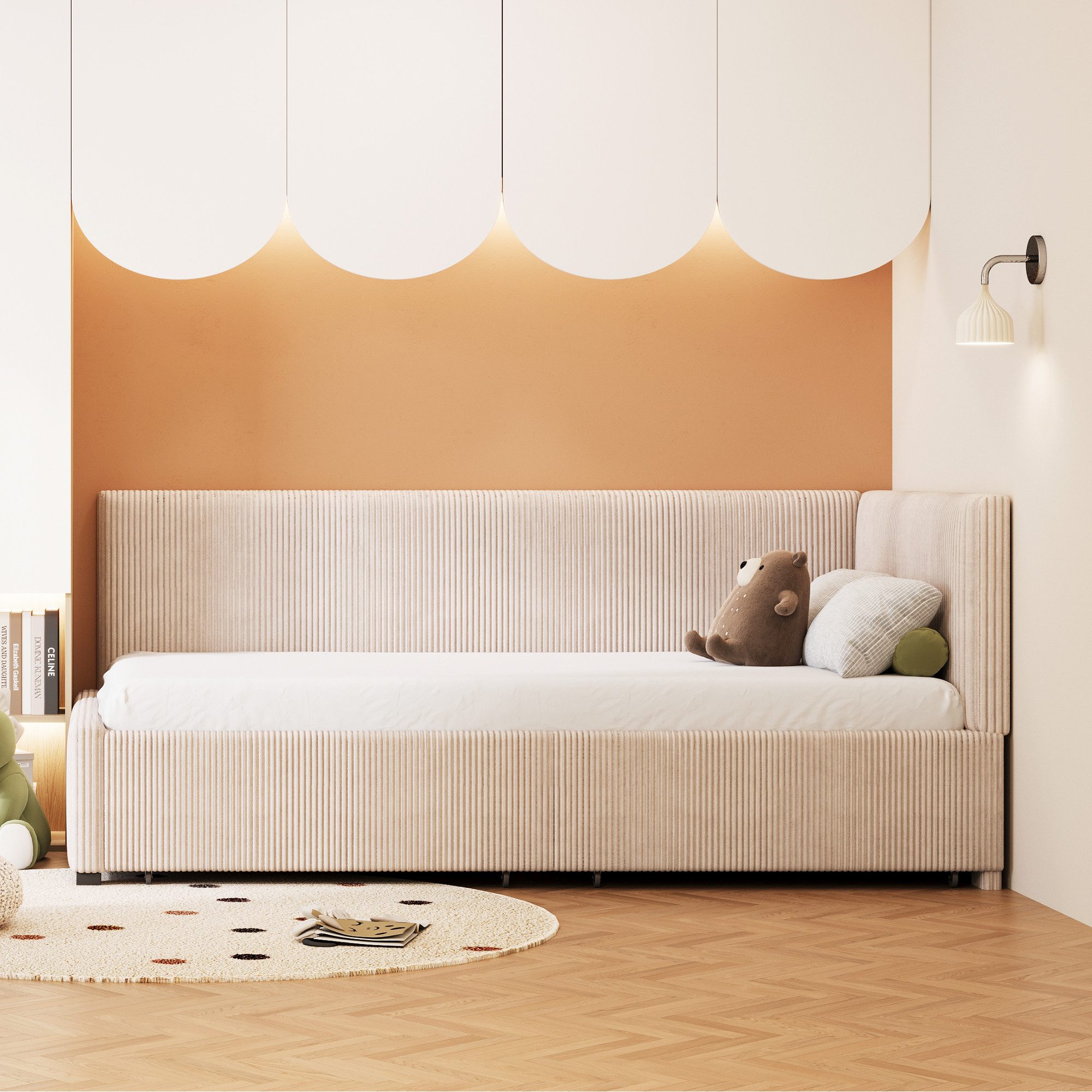 REDOM Polsterbett Schlafsofa Daybett Tagesbett (Einzelbett günstig online kaufen