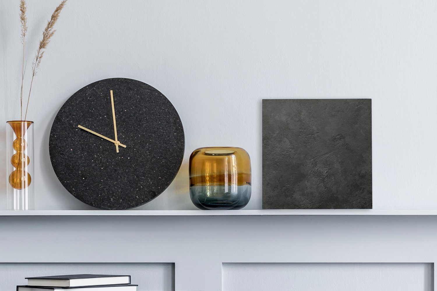 OneMillionCanvasses® Leinwandbild Beton - Strukturiert - günstig online kaufen