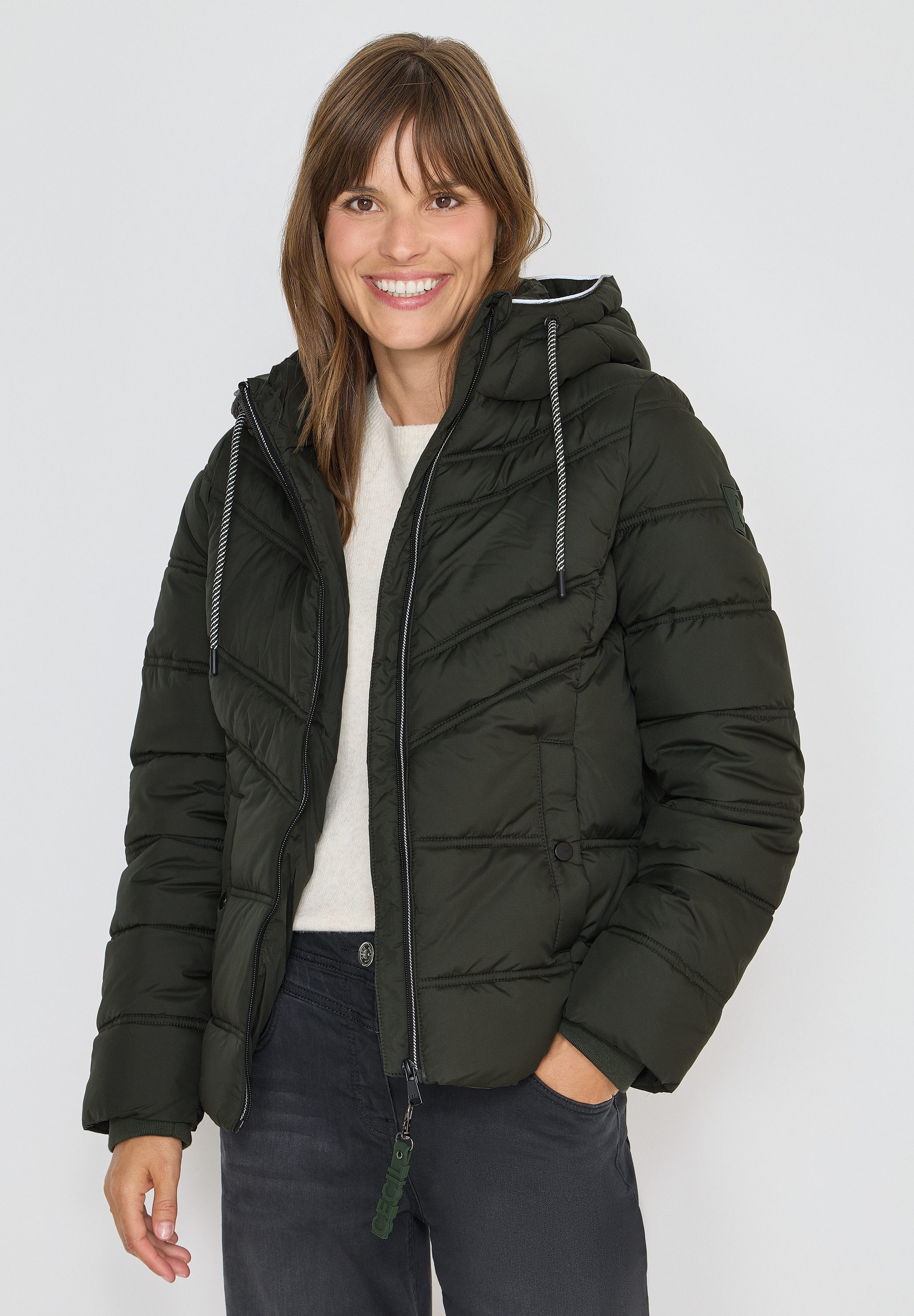 CECIL Steppjacke mit Kapuze günstig online kaufen