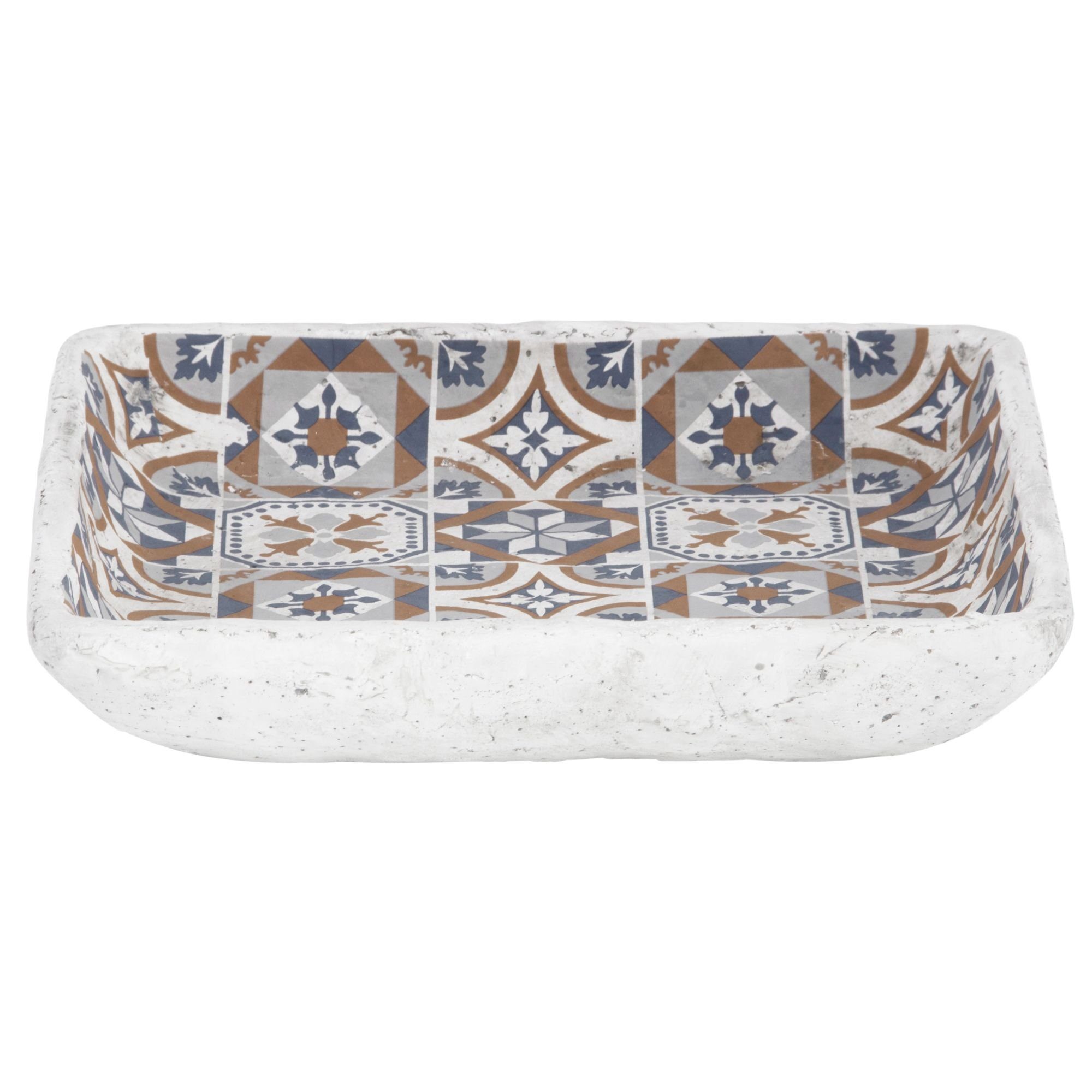 esschert design Blumentopf, Vogelbad Portugiesische Kacheln günstig online kaufen