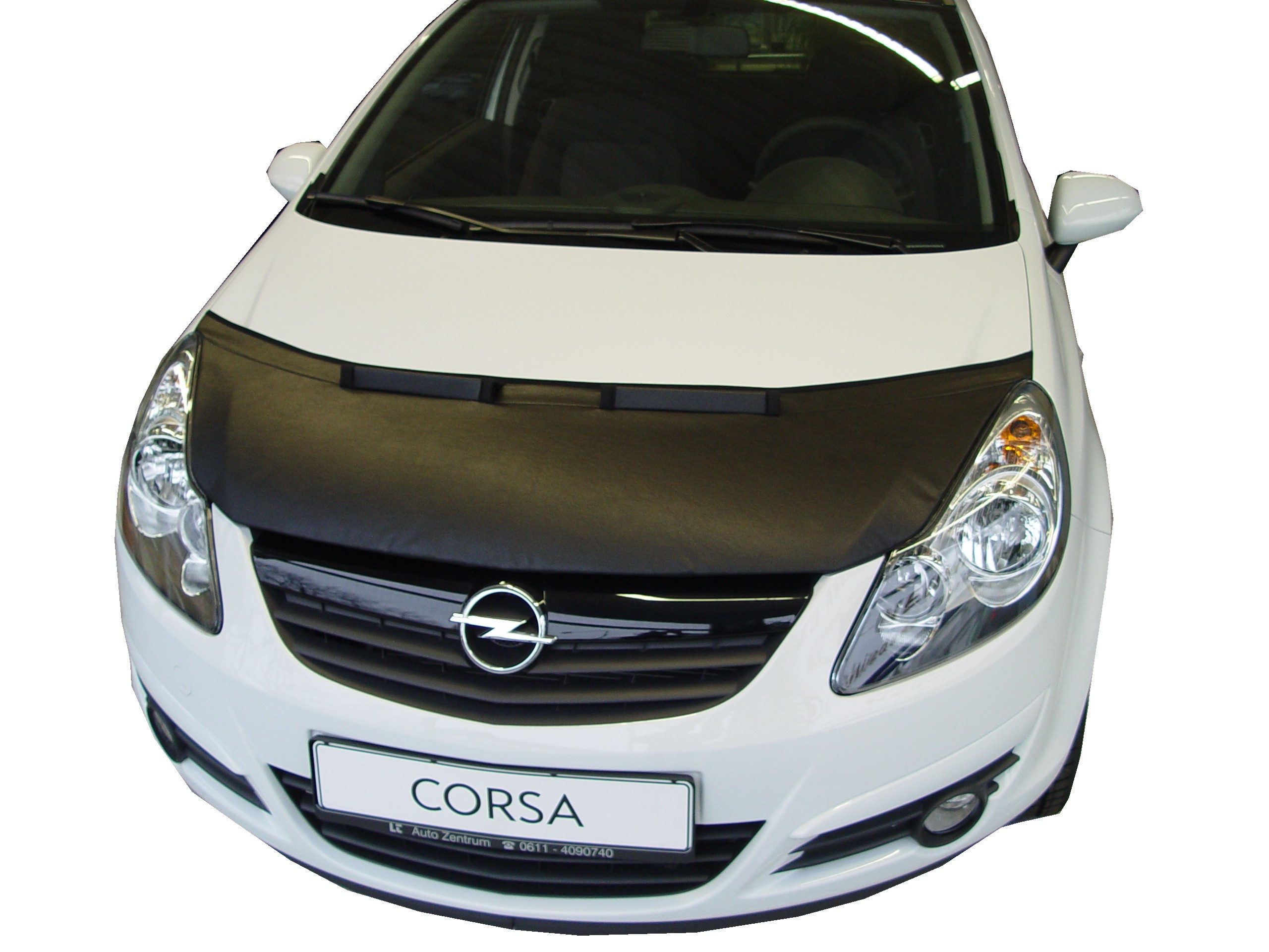 auto-bra Autoplane Steinschlagschutz kompatibel mit Opel Corsa D 06-14 Haubenbra