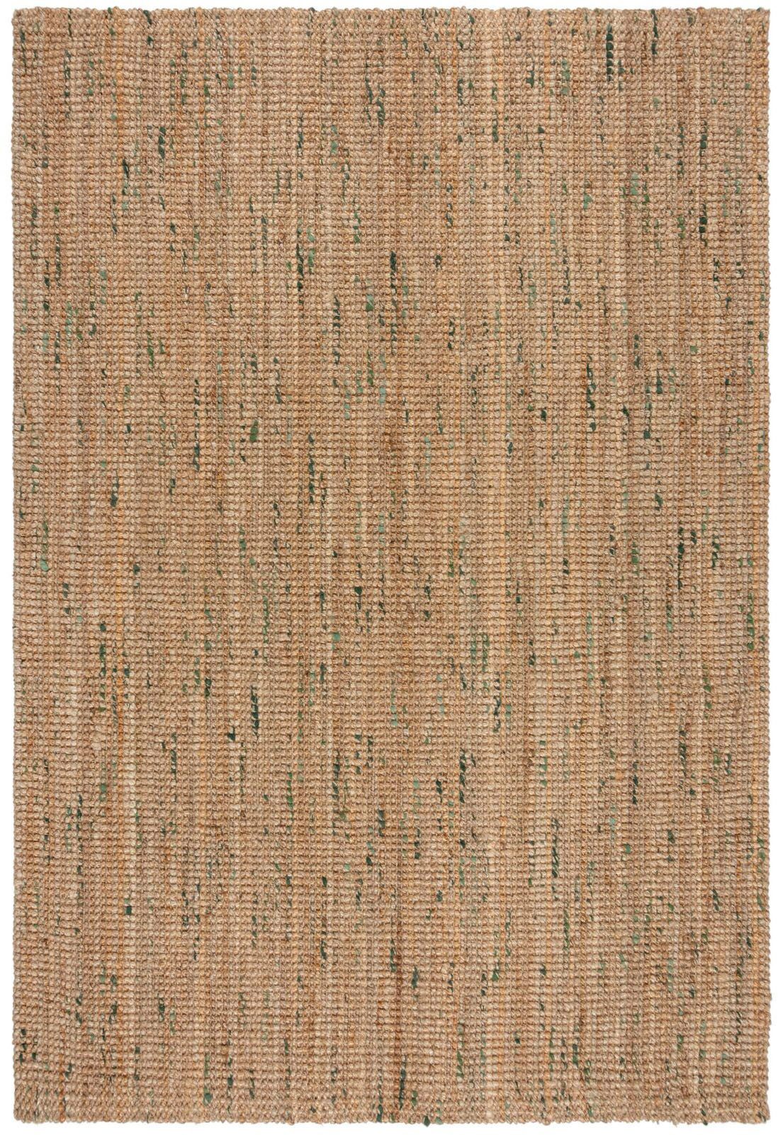 FLAIR RUGS Teppich Jute Boucle, rechteckig, Höhe: 7 mm, aus 100% Jute, mit Fransen, aus Naturfasern