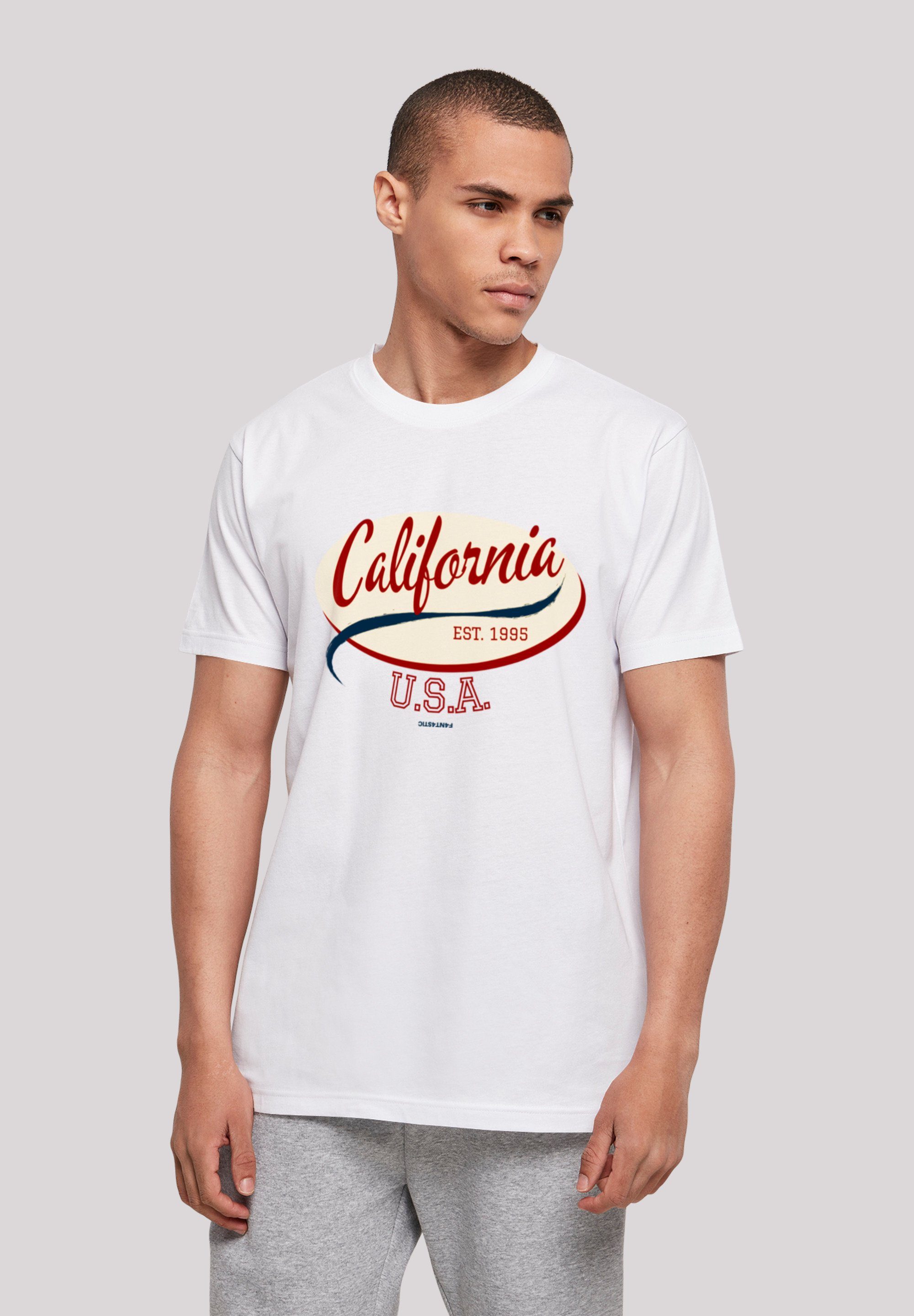 F4NT4STIC T-Shirt California TEE UNISEX weiß | T-Shirts