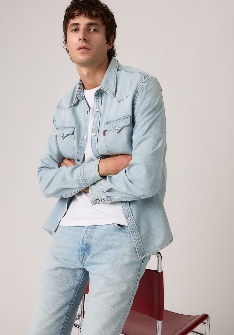 Levi's® Jeanshemd LE BARSTOW WESTERN STAND mit Brusttaschen