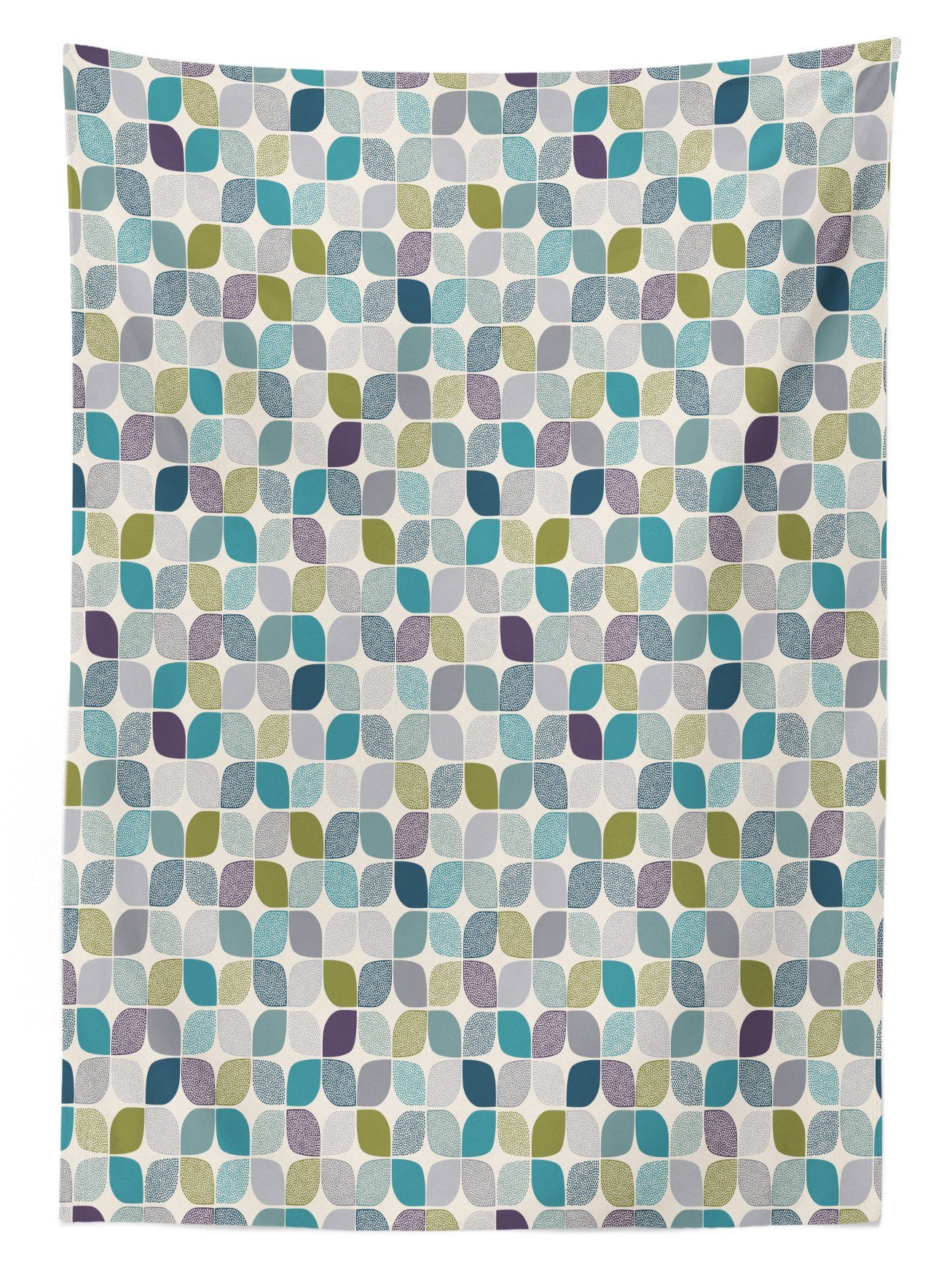 Abakuhaus Tischdecke Farbfest Abstrakte Klare Bereich Formen geeignet den Außen Für Farben, Waschbar Pastelltöne Jahrgang