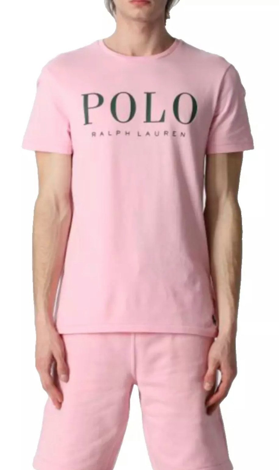 Polo Ralph Lauren T-Shirt Logo Pony Custom Slim Fit Medium Pony-Stickerei am linken Saum
