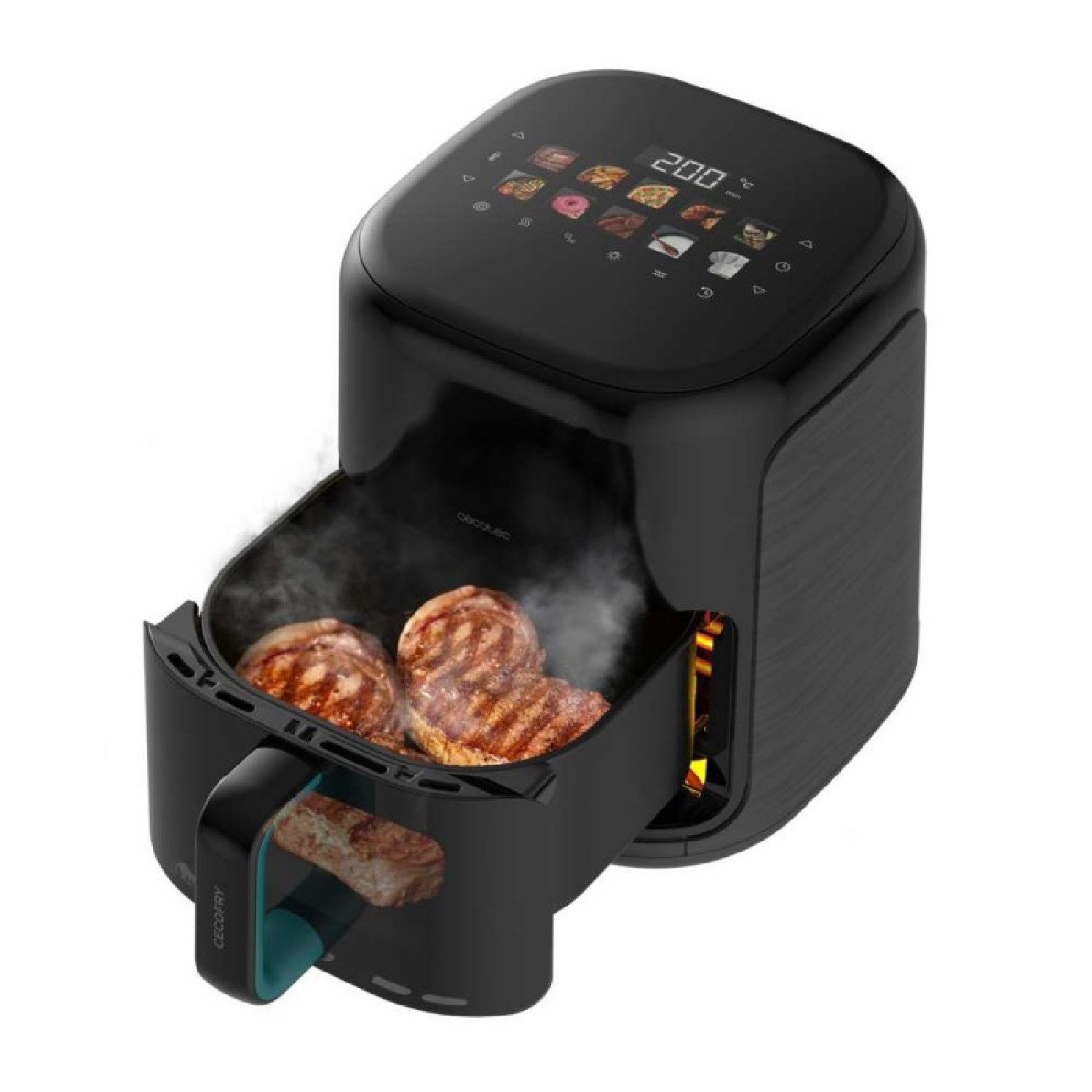 Cecotec Heißluftfritteuse, 1900 W, Cecofry&Smokin'Prime 4000