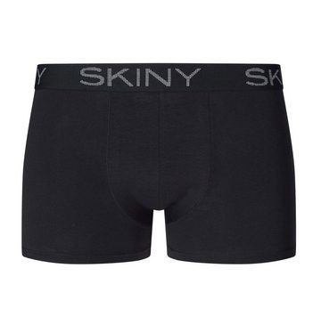 Skiny Retro Pants Herren Boxershorts Doppelpack (2-St) weiche Baumwoll-Qualität