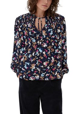 s.Oliver Klassische Bluse Bluse mit Smokdetail