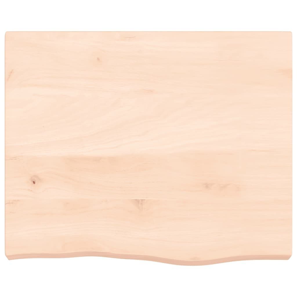Wandregal Massivholz cm furnicato 60x50x(2-6) Unbehandelt Eiche