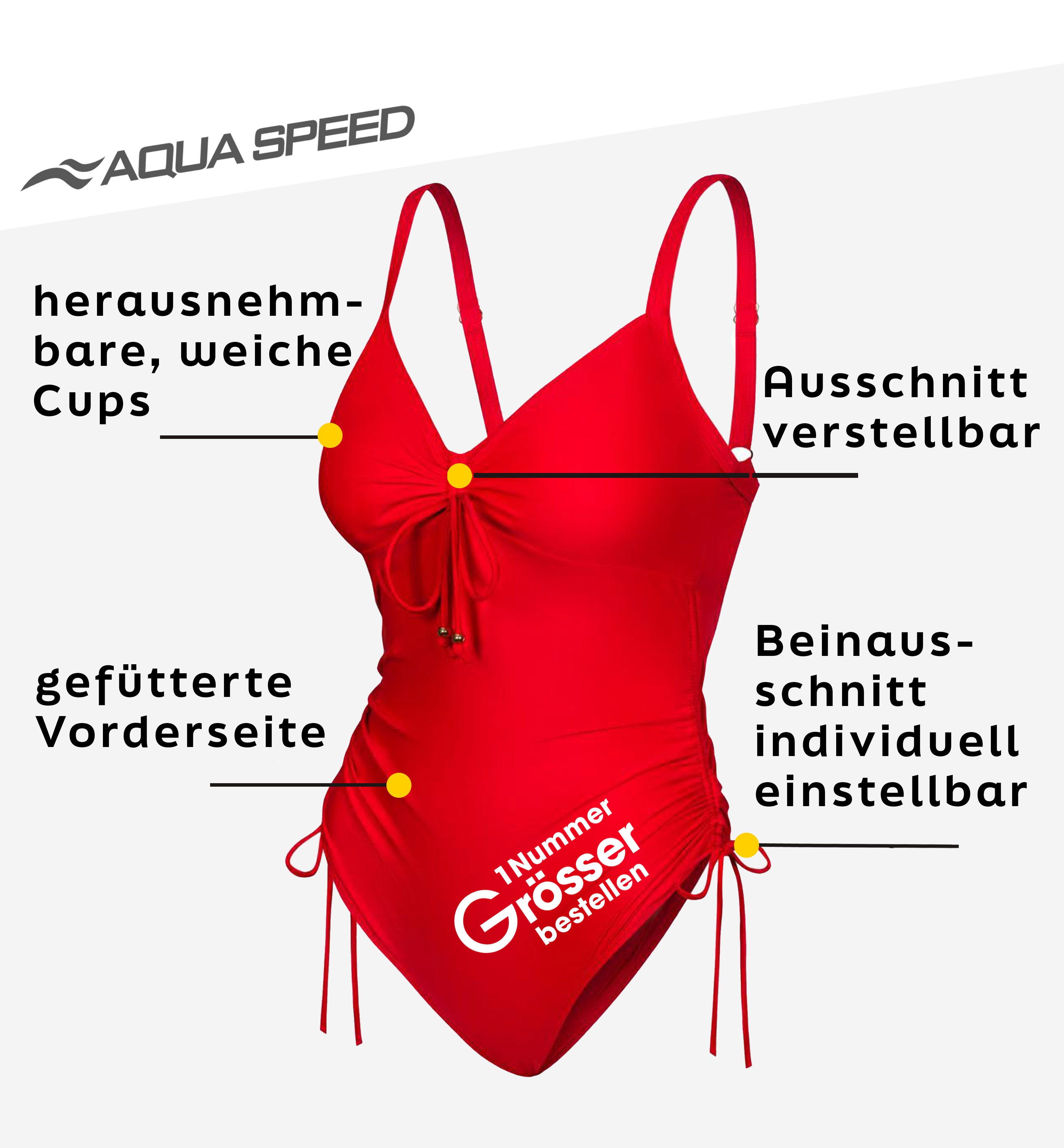 Aqua Speed Badeanzug Alexa Badeanzug für Damen Damenbadeanzug einteilig ele günstig online kaufen