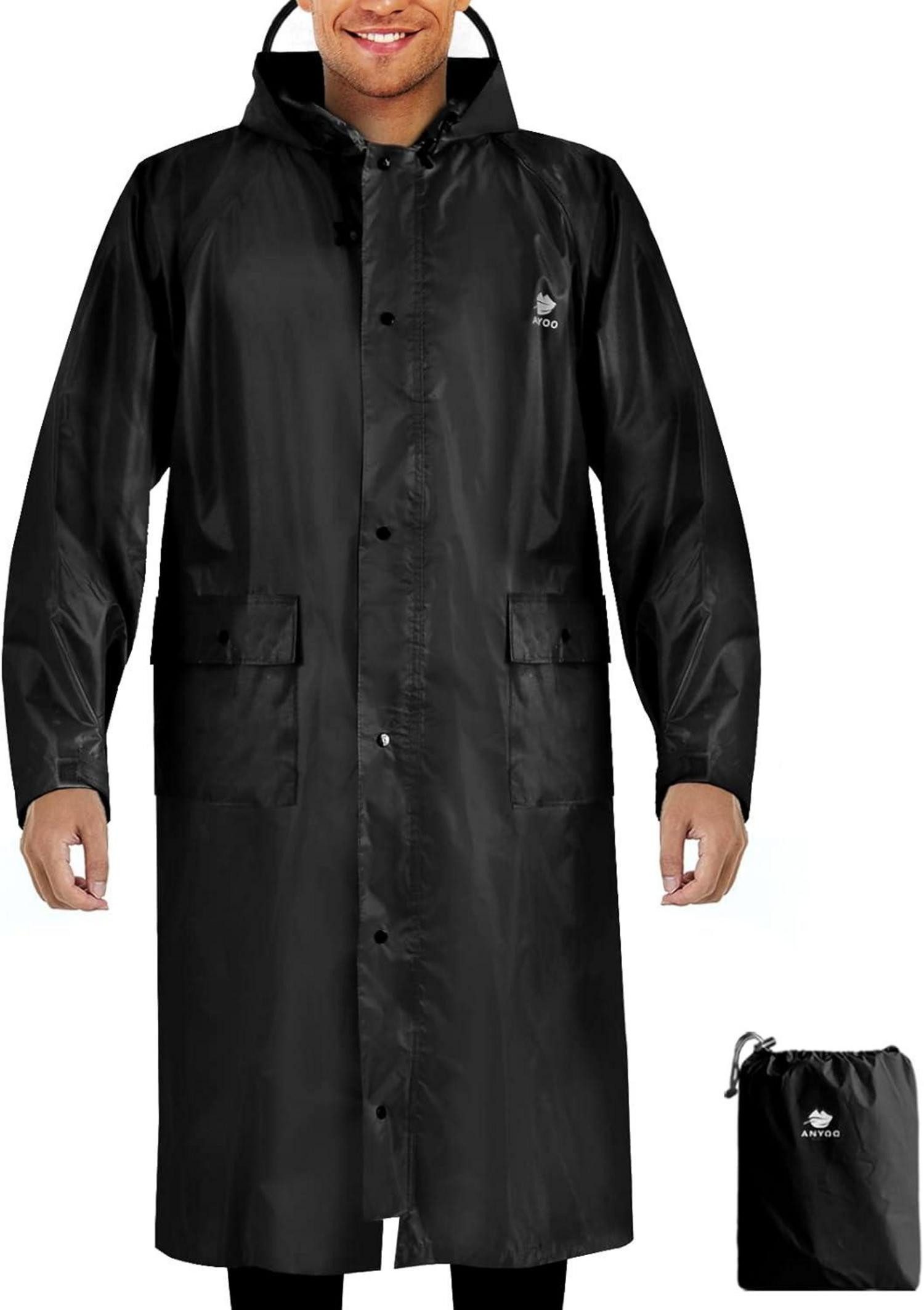LuxusKollektion Campingstuhl Wasserdichter Regenmantel Radfahren Poncho günstig online kaufen