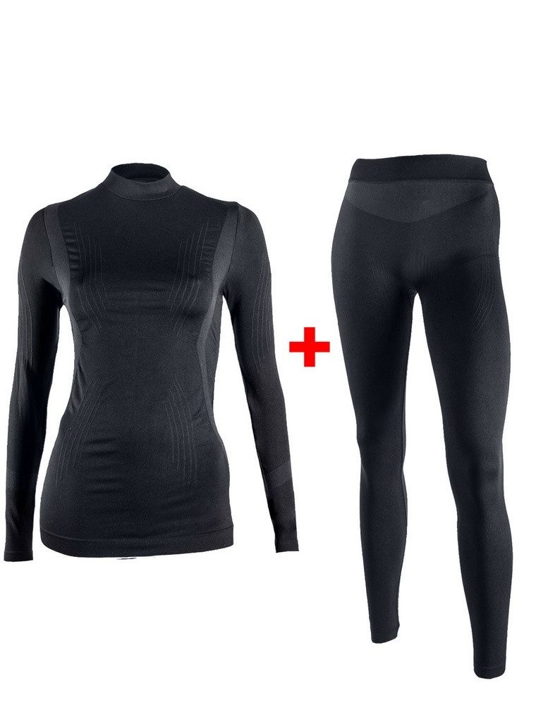 Langarmshirt  Iron-IC Funktionsunterwäsche-Set (Hose + Langarmshirt) Thermic