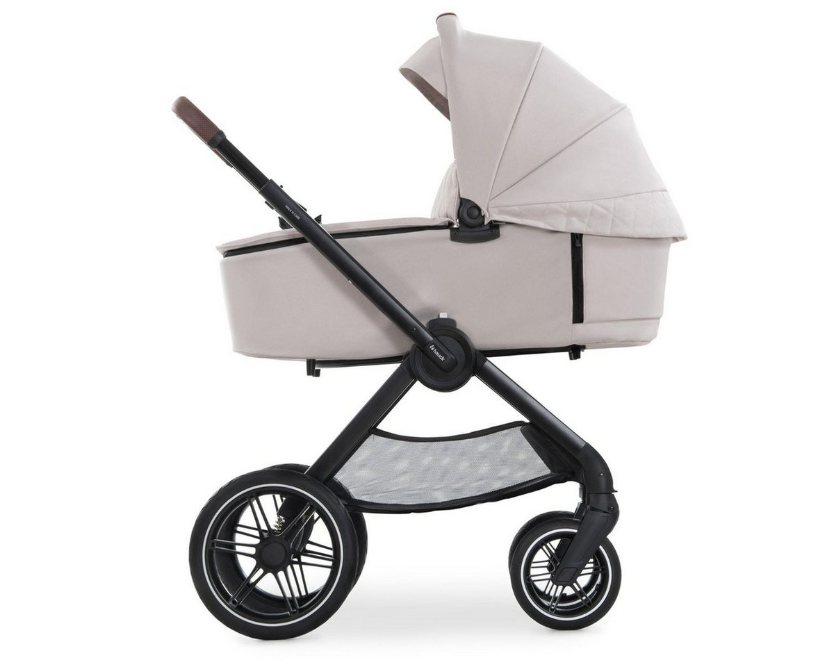 Thumbnail - Hauck Kombi-Kinderwagen Walk N Care - Beige, 2in1 Kinderwagen Buggy Set mit Babywanne, Sportsitz - bis 22 kg