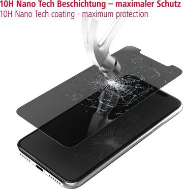 Hama 3D-Full-Screen-Schutzglas für Apple iPhone 6/6s/7/8/SE 2020, Displayschutzglas, Verhindert unerwünschte Einblicke