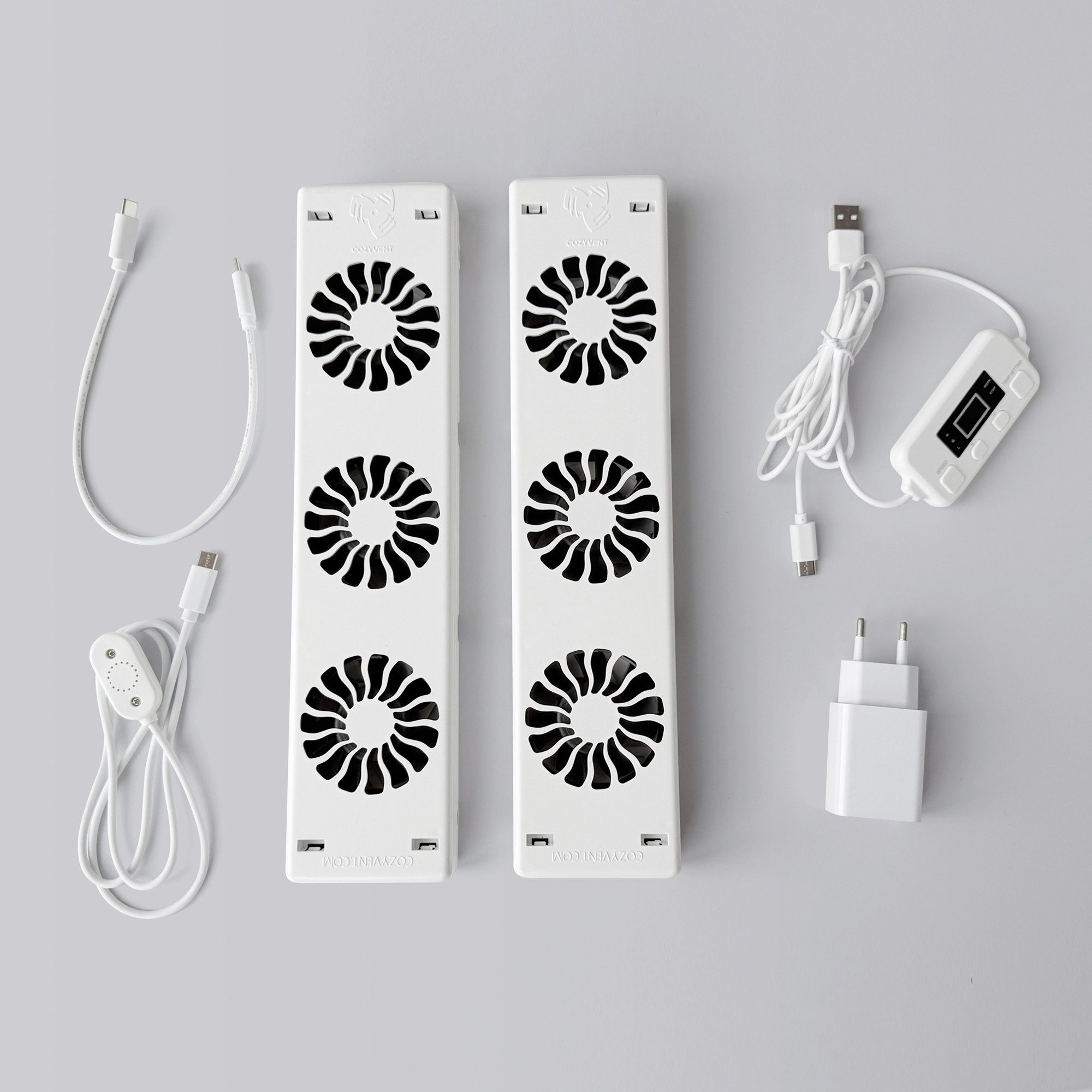 Cozy Vent Heizkörperventilator Heizkörper Ventilator Energiesparender günstig online kaufen