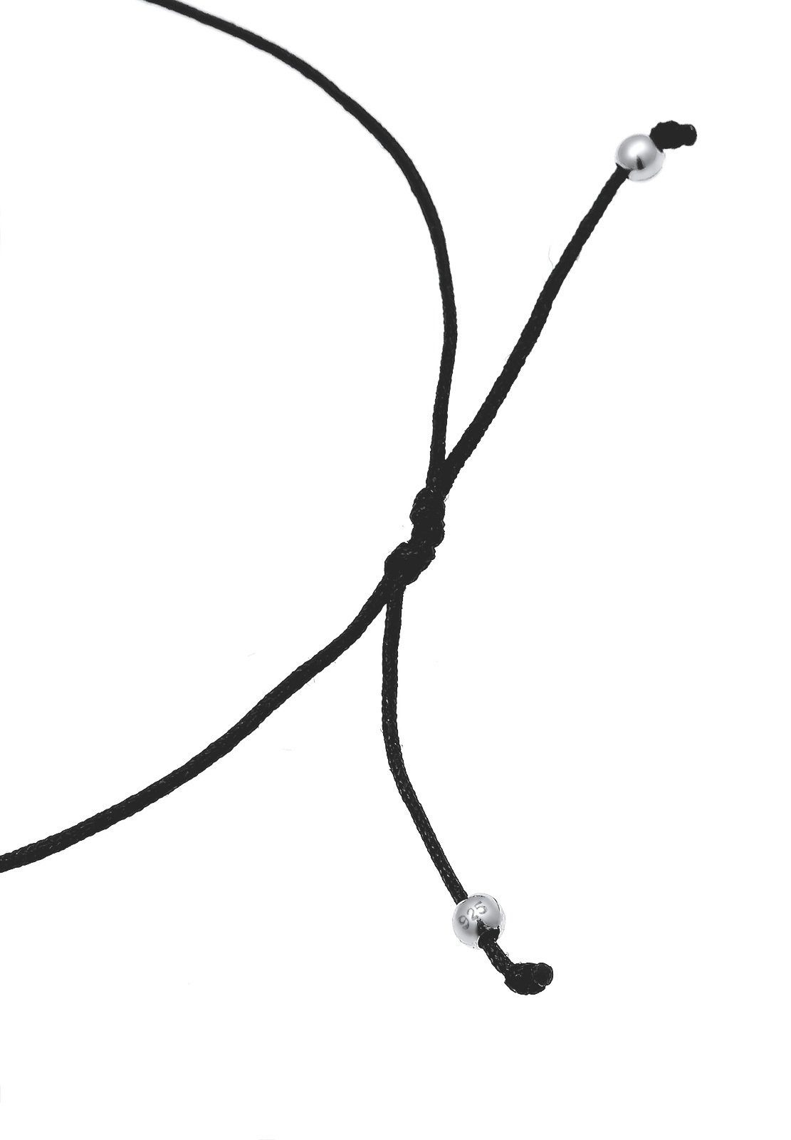 Elli Armband Kugeln Bead Nylon 925 Sterling Silber