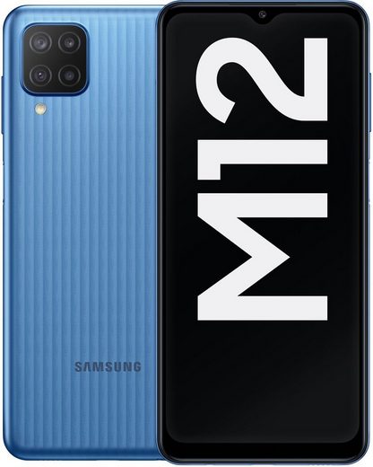 Samsung Galaxy-M12 - 64GB Smartphone (16,55 cm/6,5 Zoll, 64 GB Speicherplatz, 48 MP Kamera)